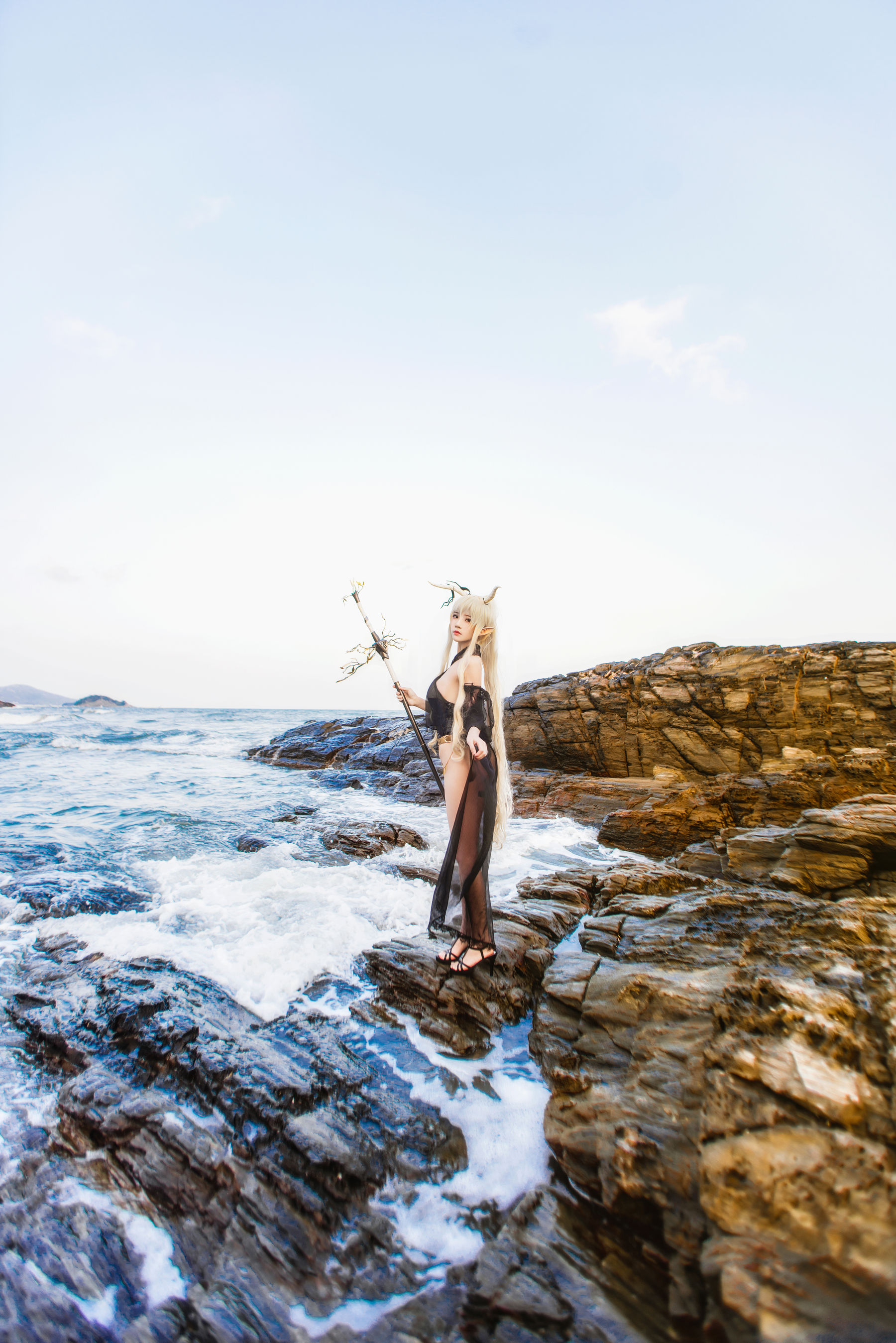 桜桃喵 – 闪灵泳衣 Cosplay-第28张