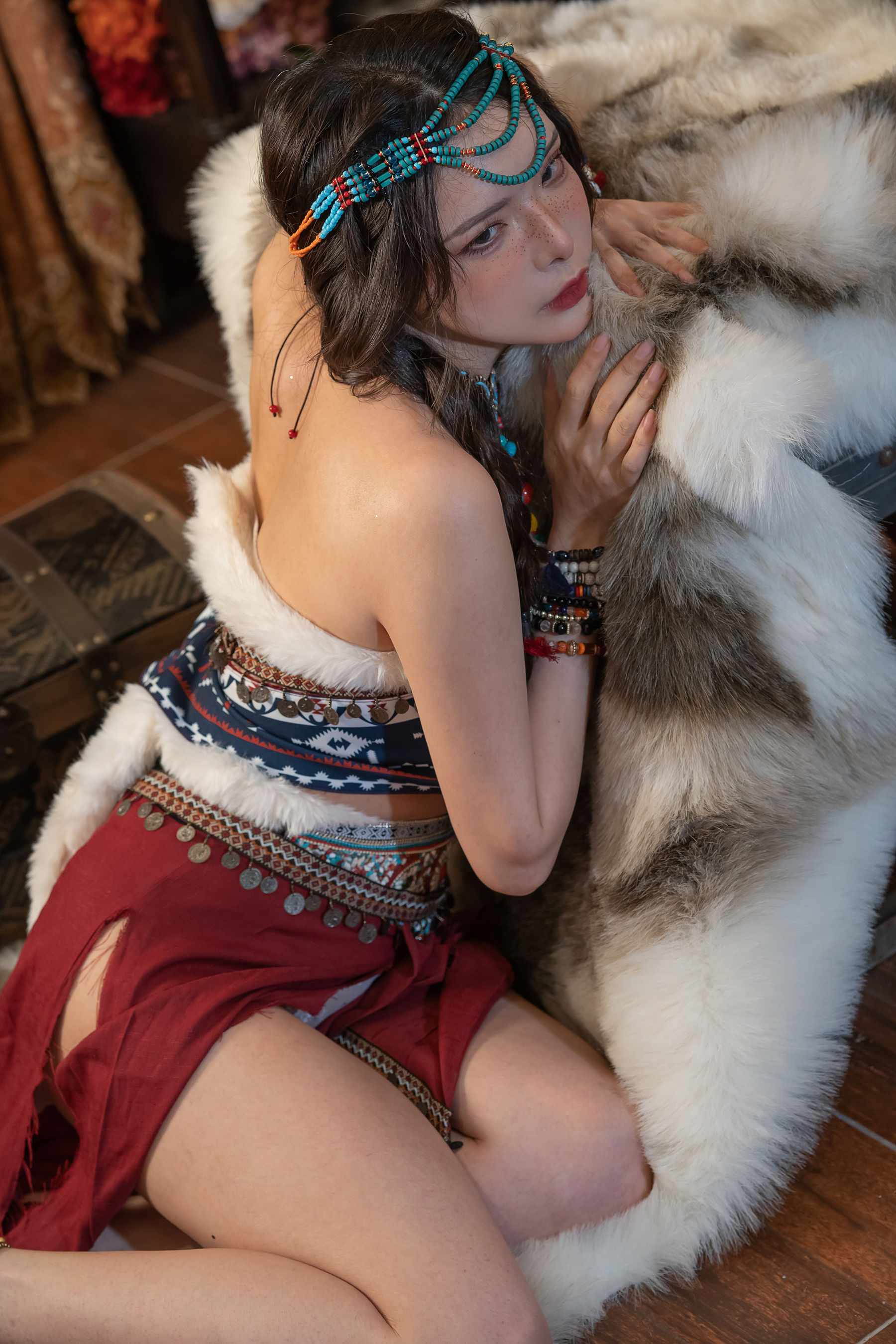 秋和柯基(夏小秋秋秋) – 雀斑少女 Cosplay-第20张