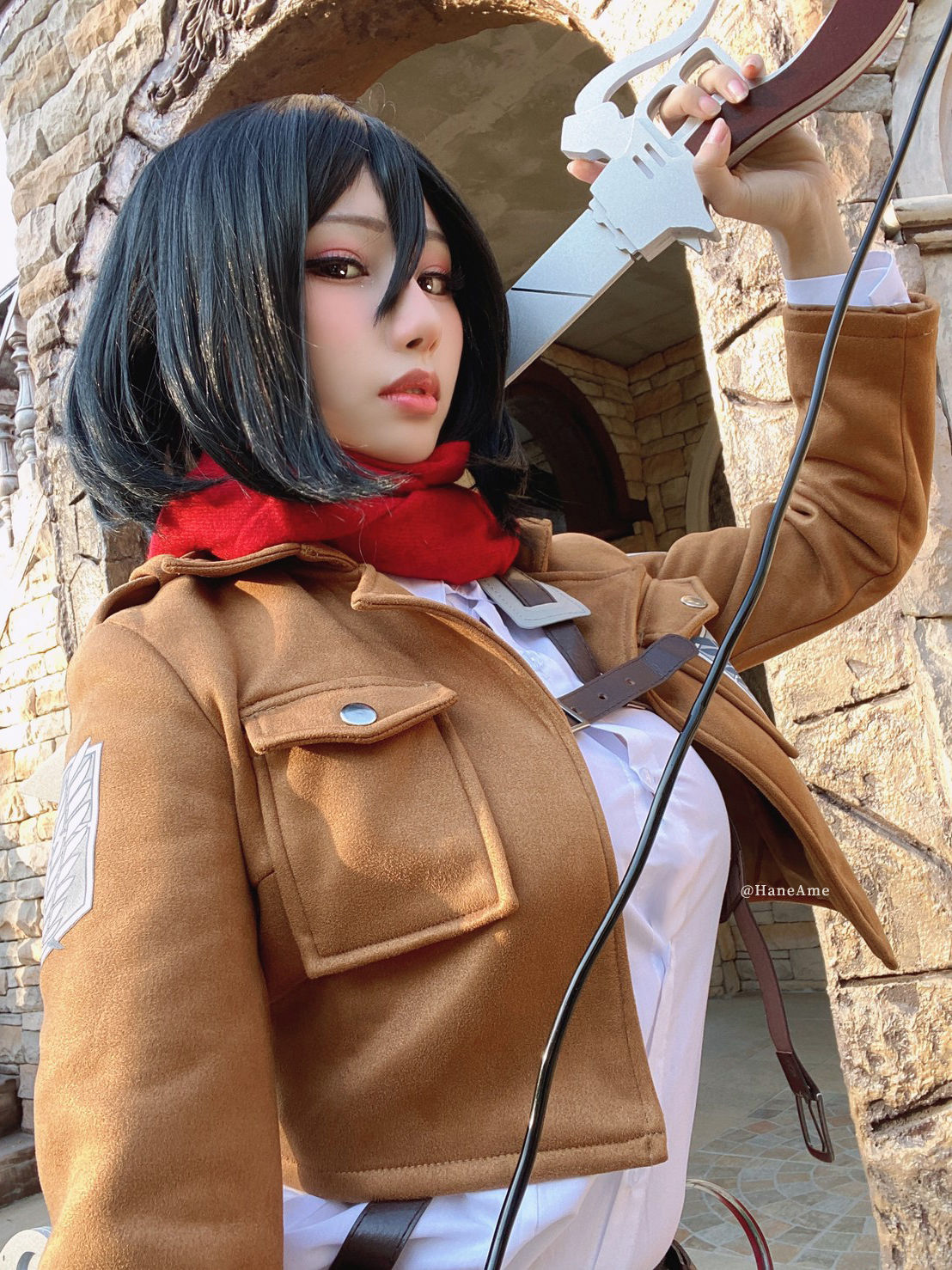 Hane Ame 雨波写真 – 进击的巨人 Cosplay-第17张