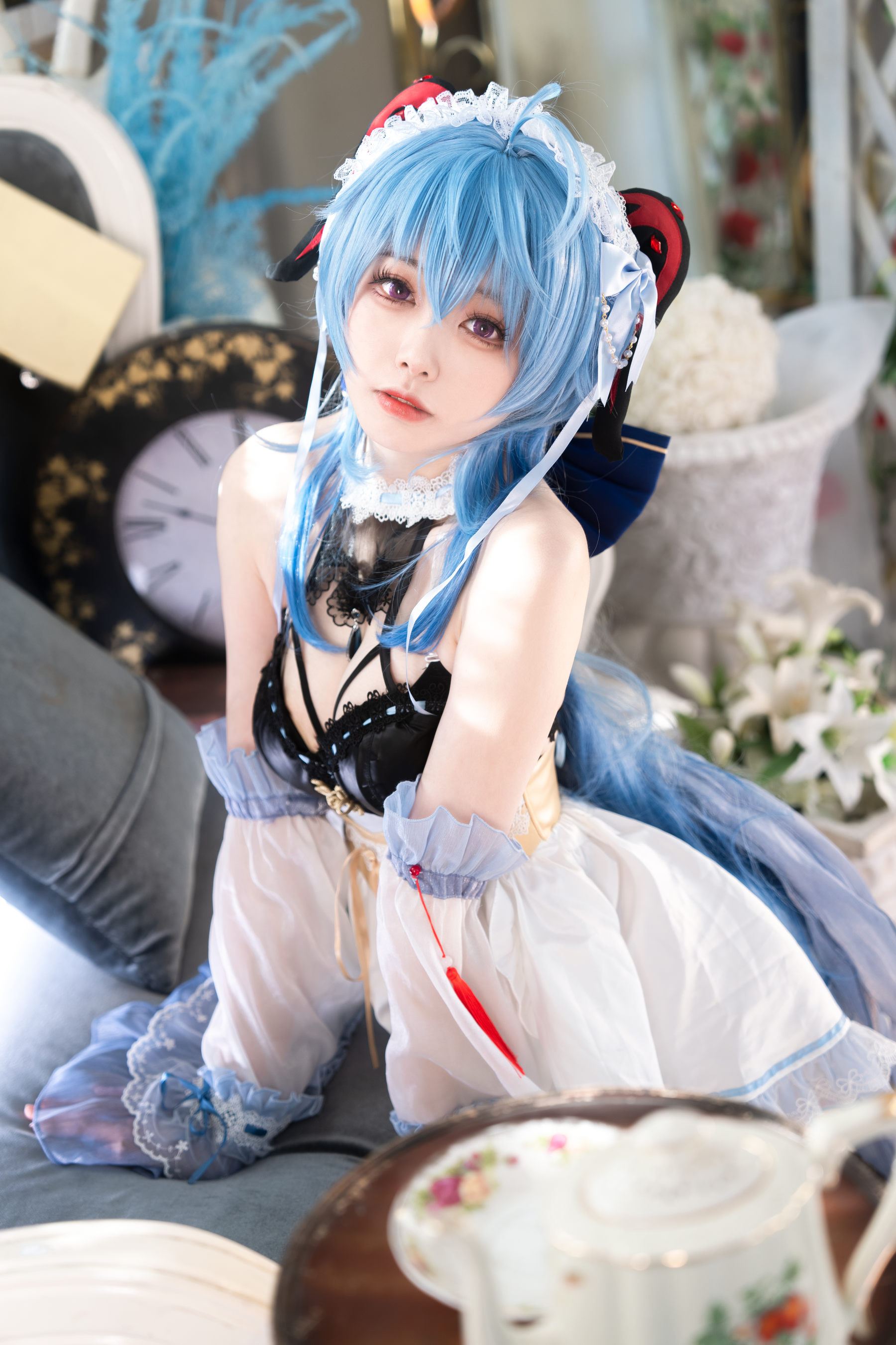 安食Ajiki – 原神 甘雨 Cosplay-第3张