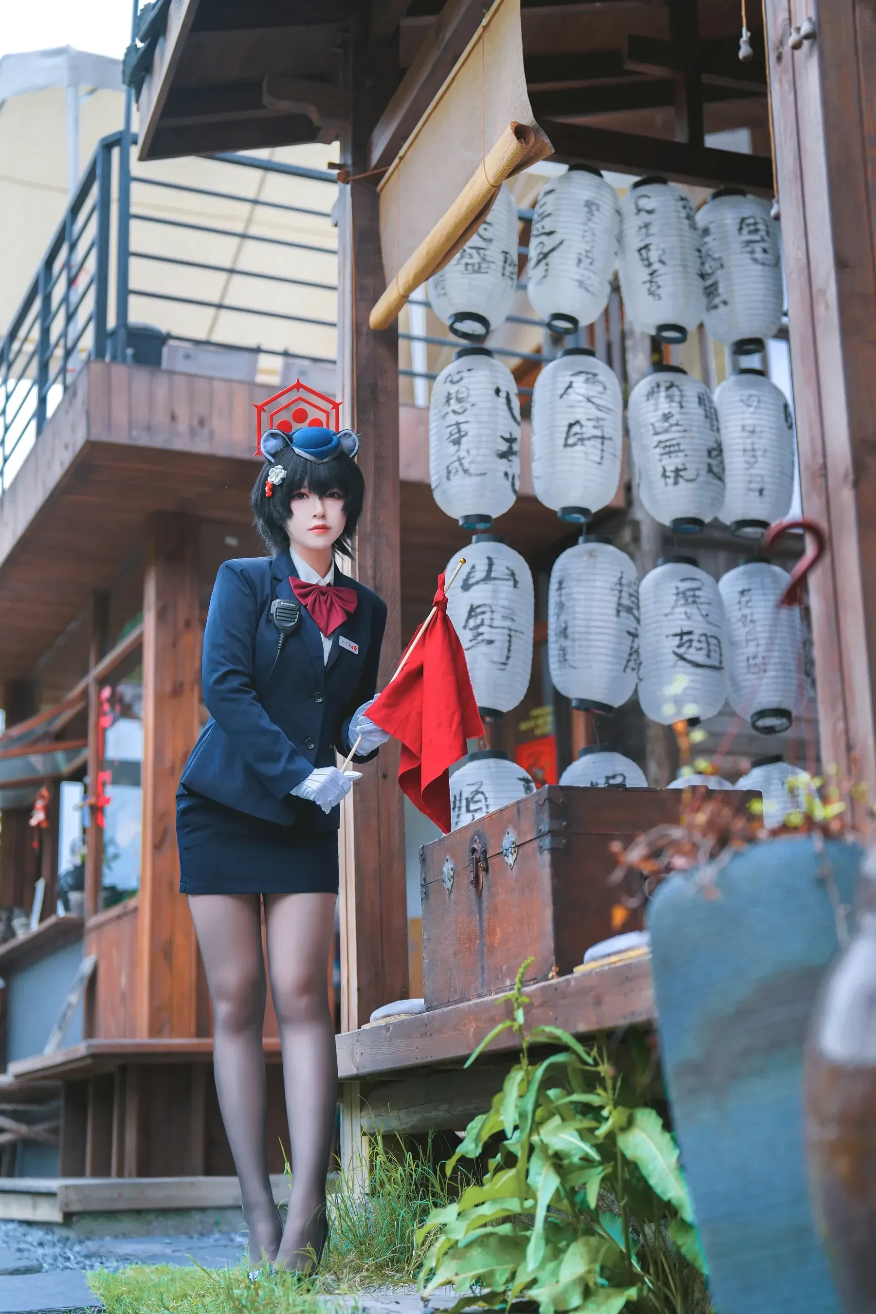 半半子 – ガイド春日ツバキ Cosplay-第11张