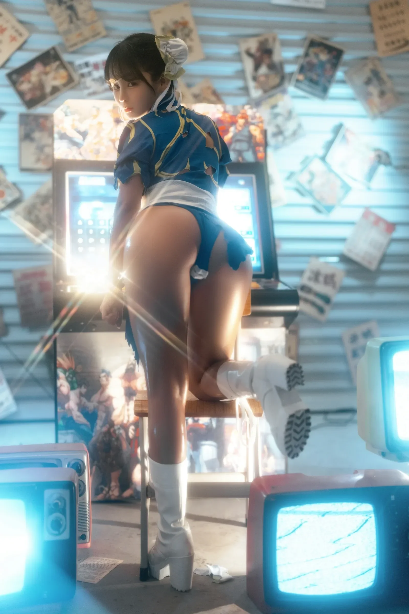 桜井宁宁 – 电玩春丽 Cosplay-第18张