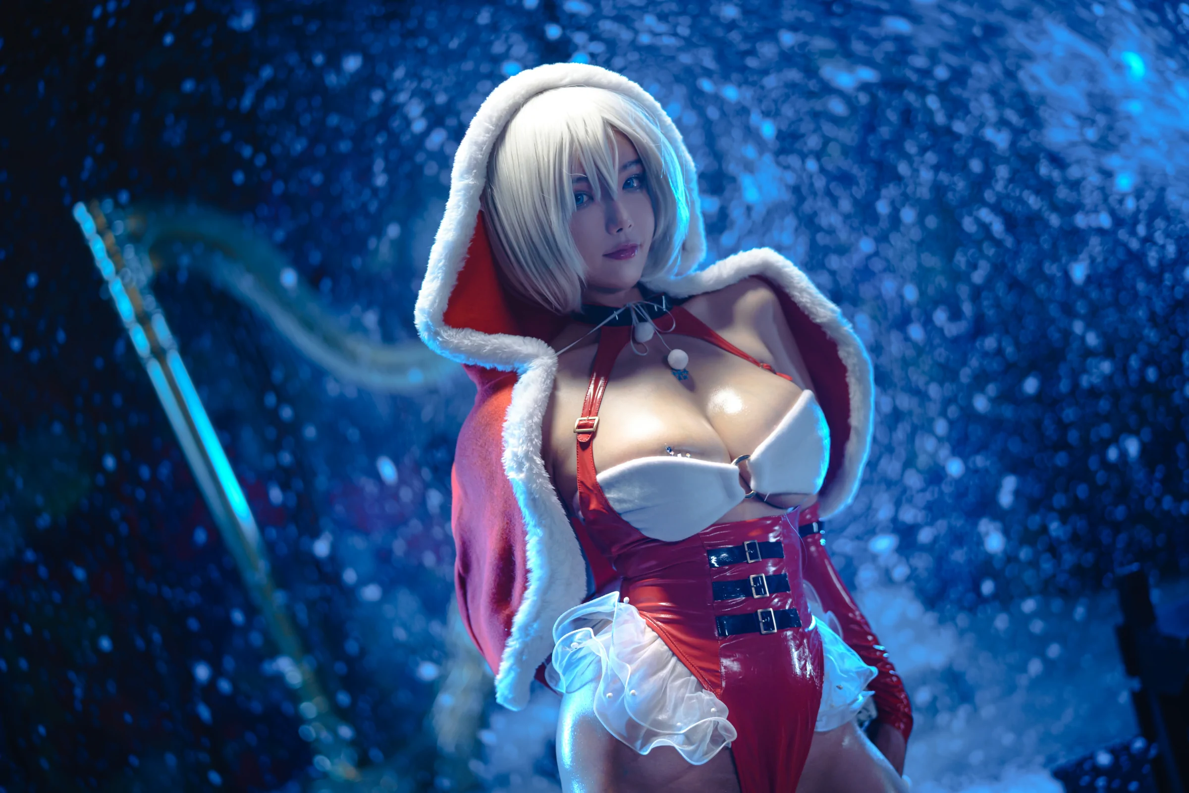 秋和柯基 – 圣诞雪夜锦礼 Cosplay-第24张
