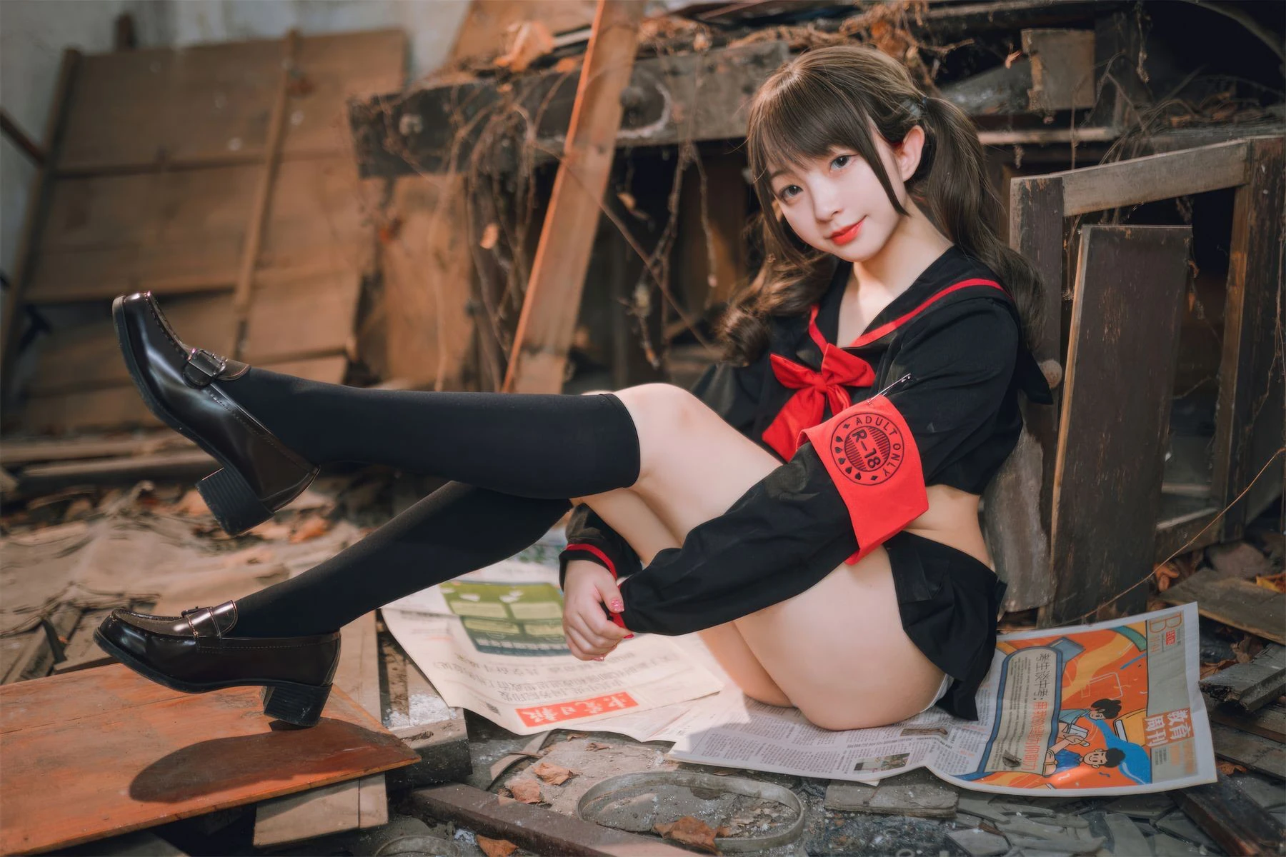 花铃 – 南半球JK Cosplay-第23张