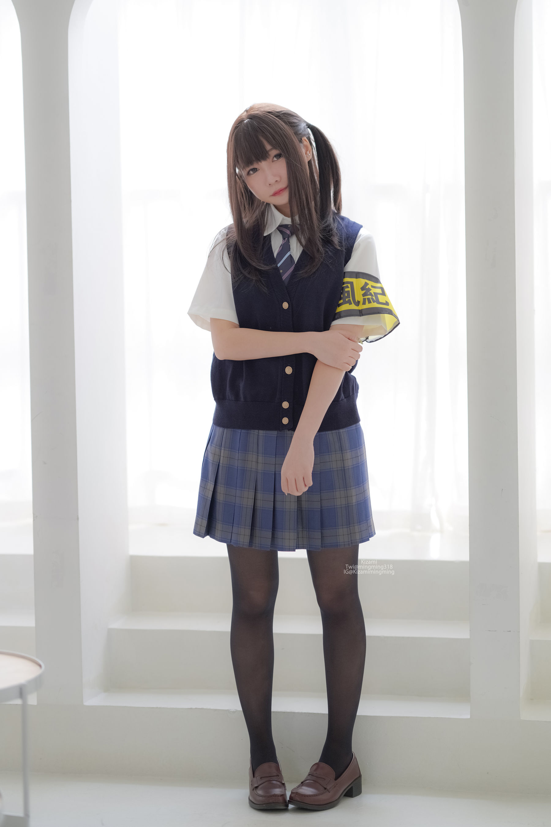 銘銘Kizami – JK黑丝 Cosplay-第74张