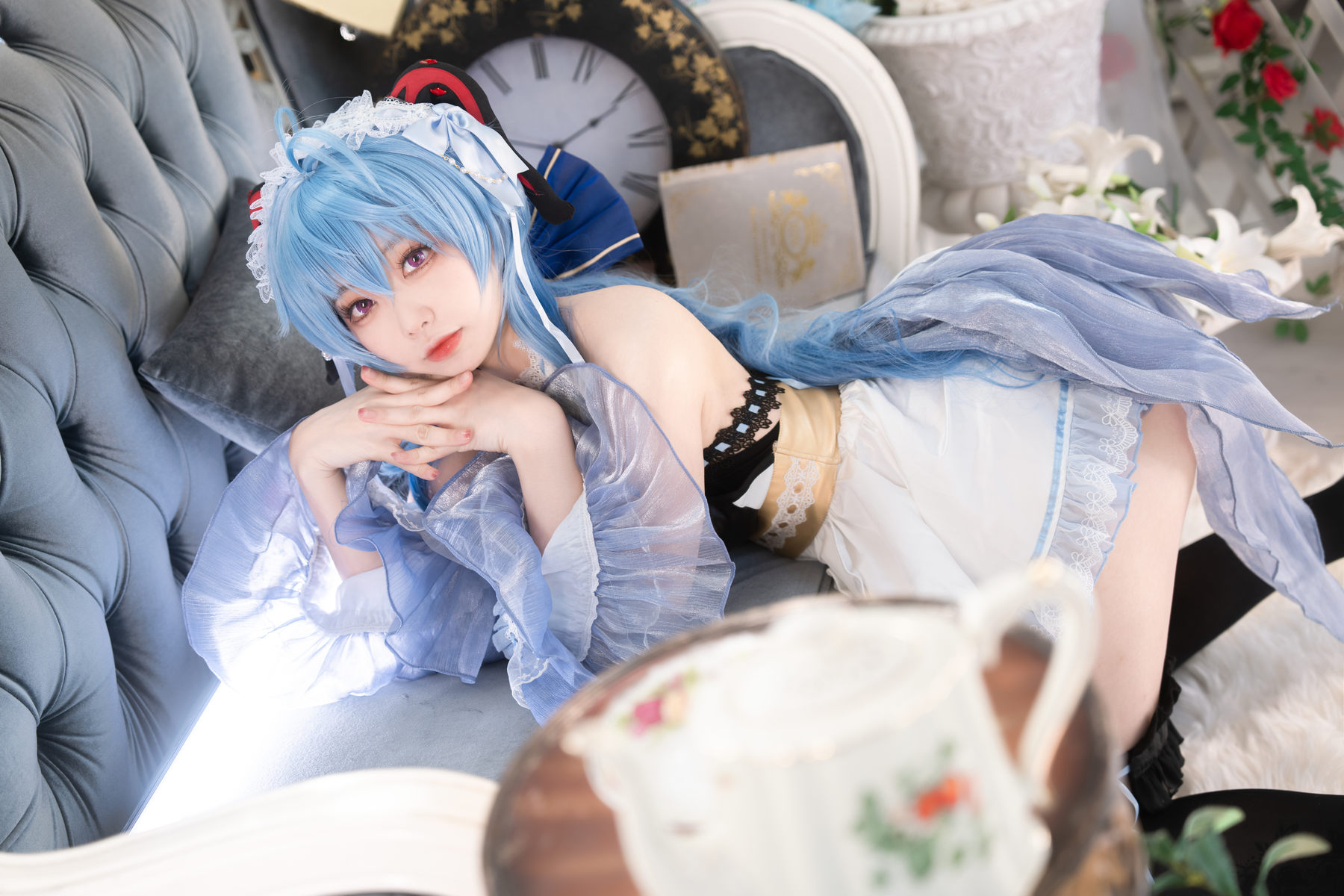 安食Ajiki – 原神 甘雨 Cosplay-第1张