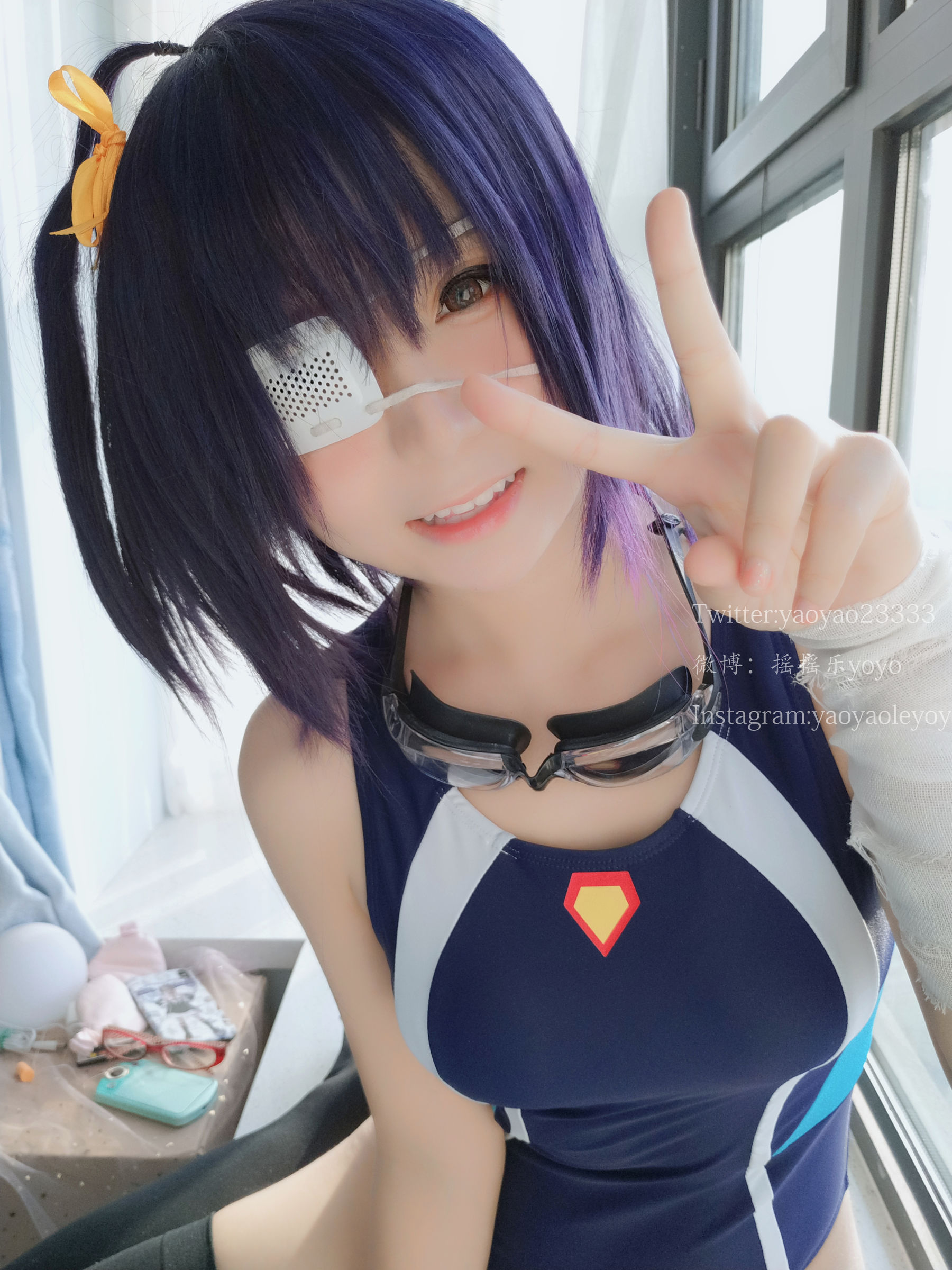 萌妹子Coser摇摇乐yoyo 六花 Cosplay-第47张