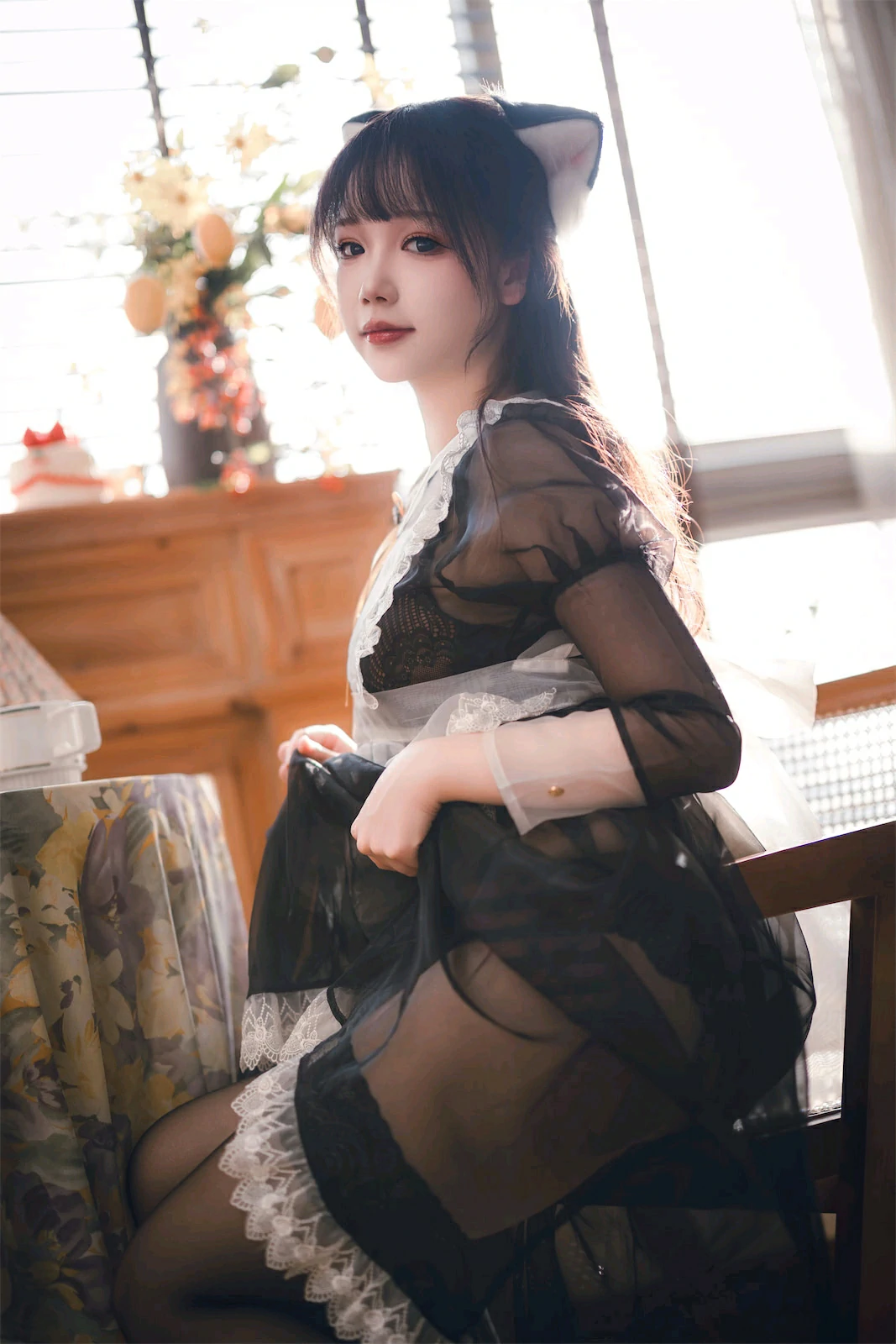 雪晴Astra – 透明女仆 Cosplay-第64张