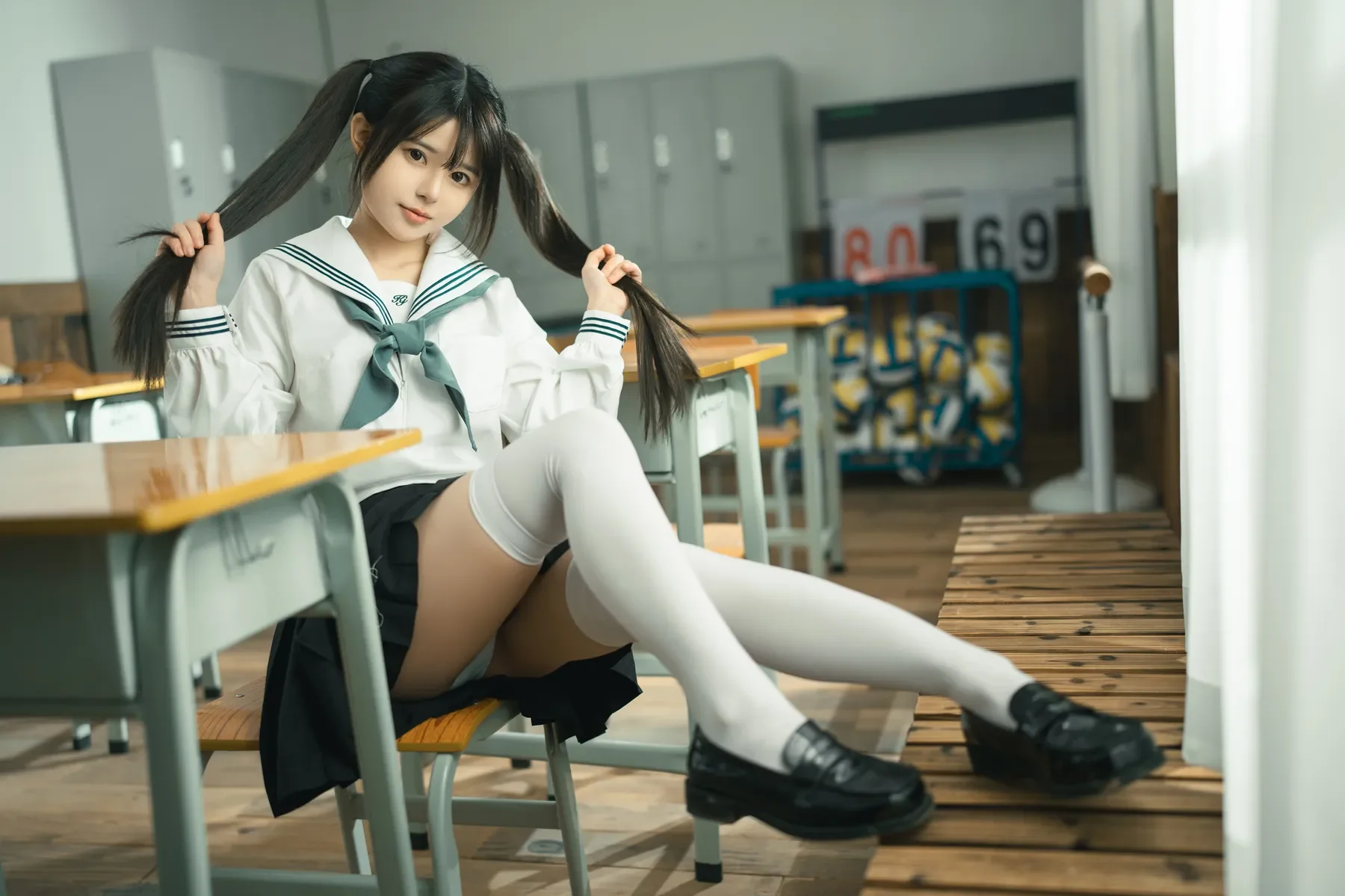 rua阮阮 – 授课中 Cosplay-第2张