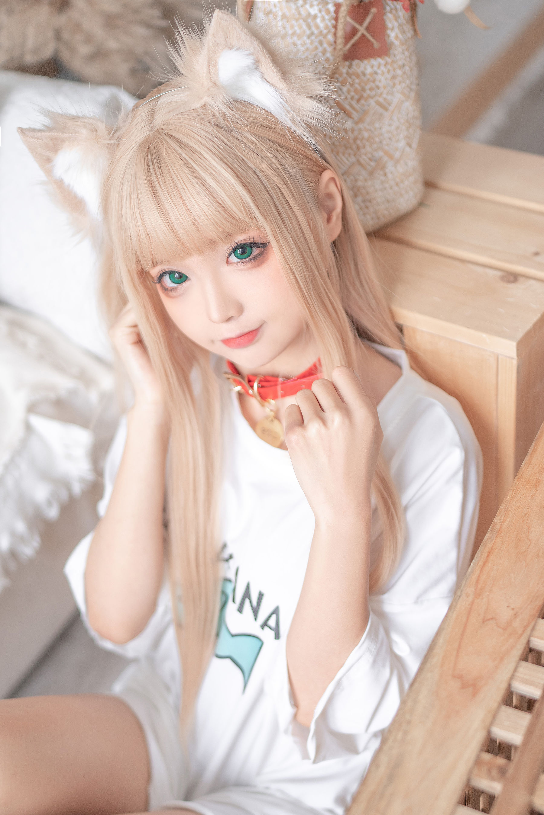 动漫博主蠢沫沫 – 黄豆粉 Cosplay-第2张