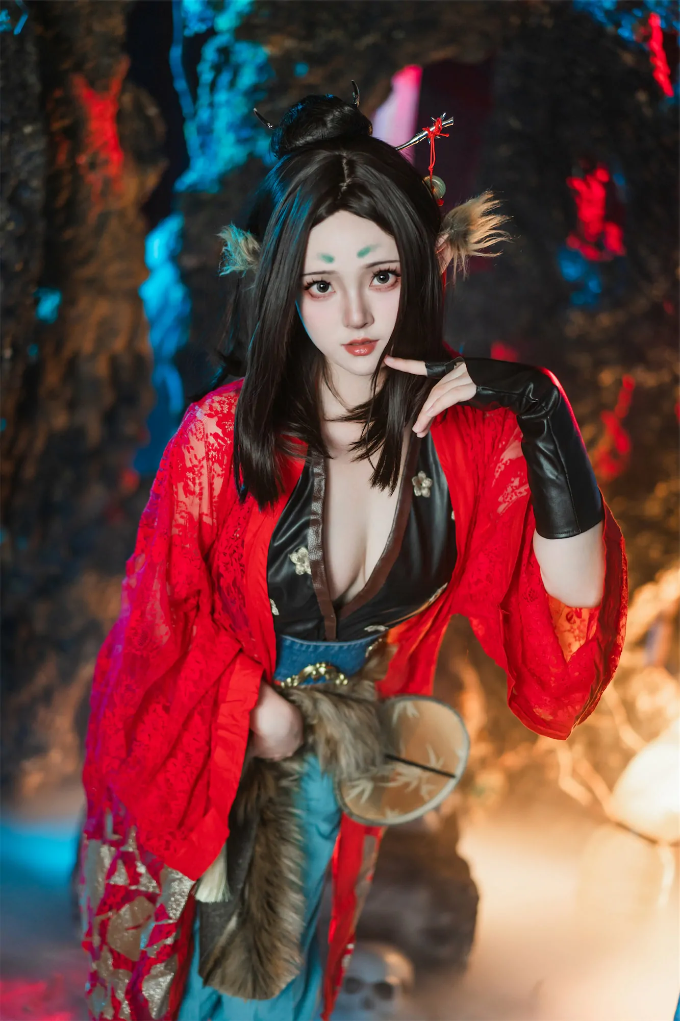 Natsuko夏夏子 – 黑神话悟空 萍萍 Cosplay-第39张