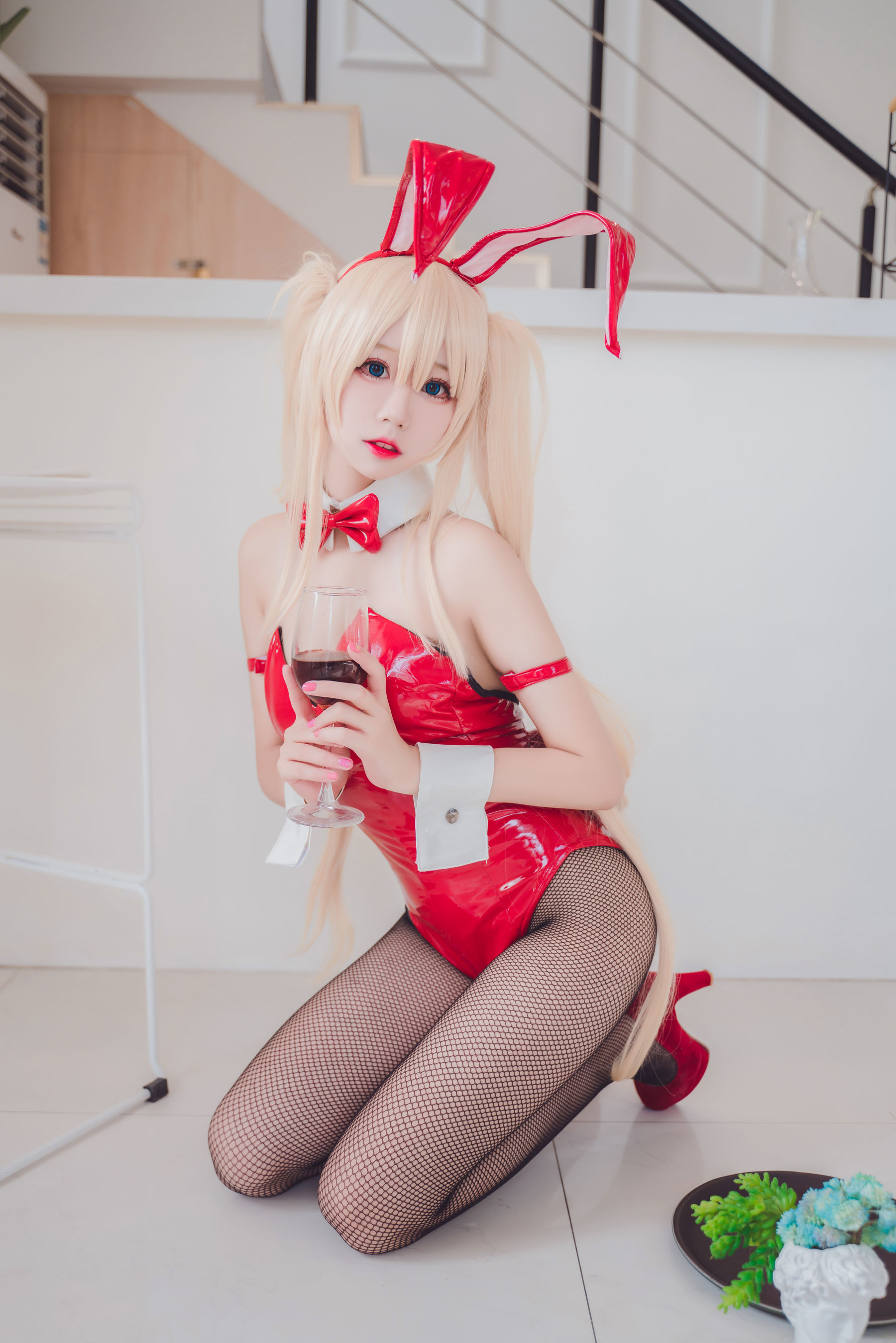 [Cosplay写真] 猫君君MaoJun – 英梨梨兔女郎 Cosplay-第4张