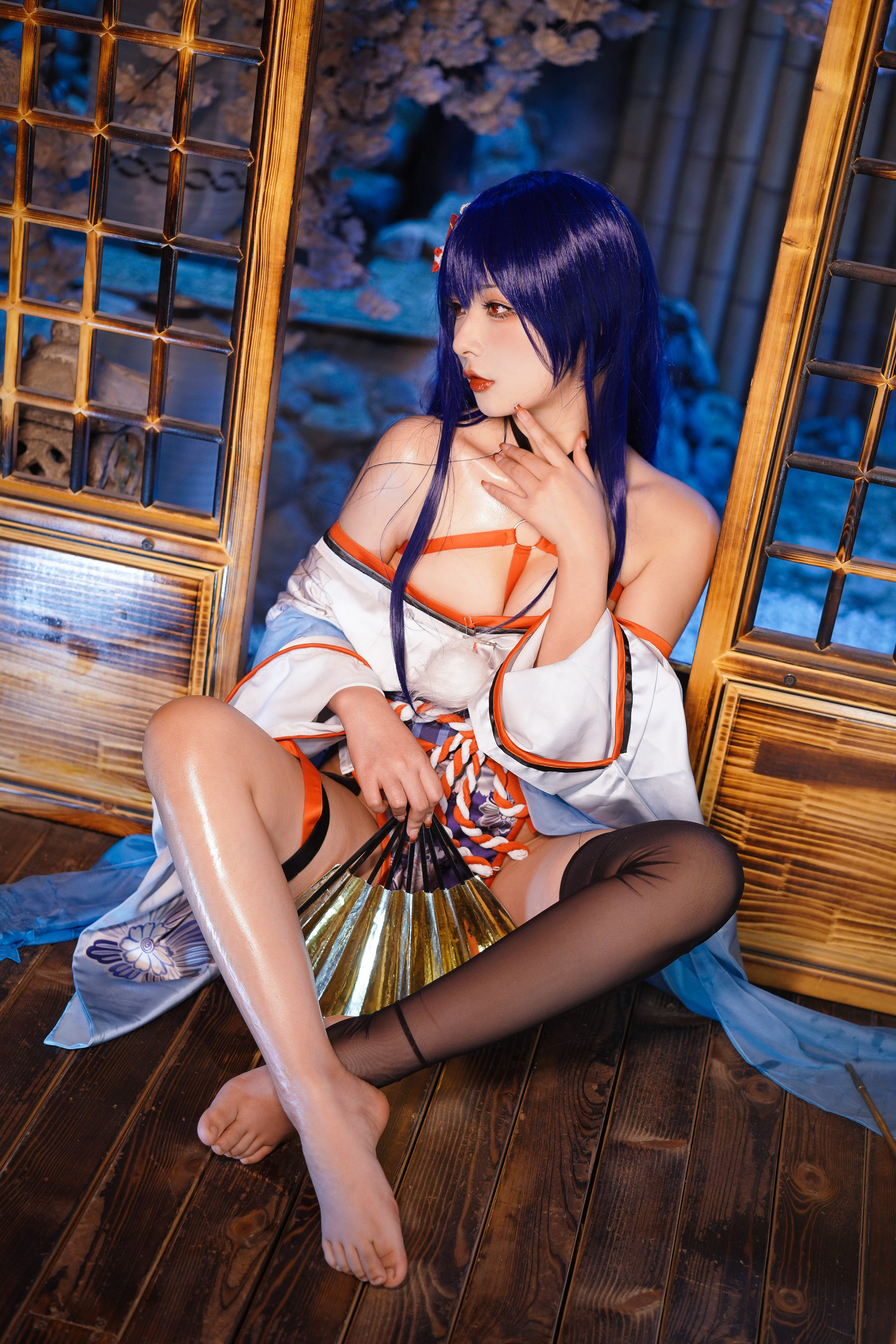 yuuhui玉汇 – 真子 和服抹油 Cosplay-第3张