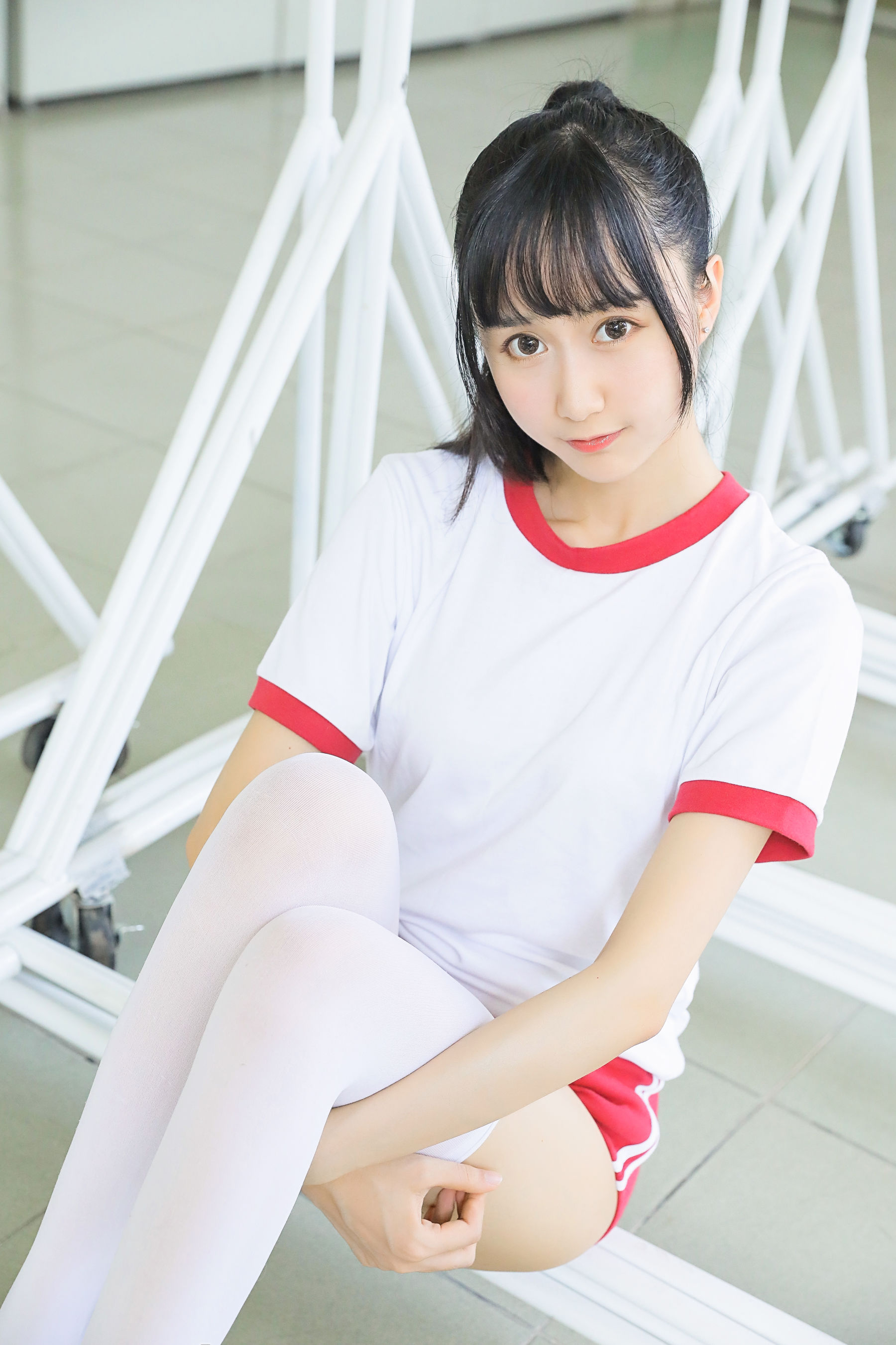 [萝莉COS] 木绵绵OwO – 上体育课啦 Cosplay-第38张