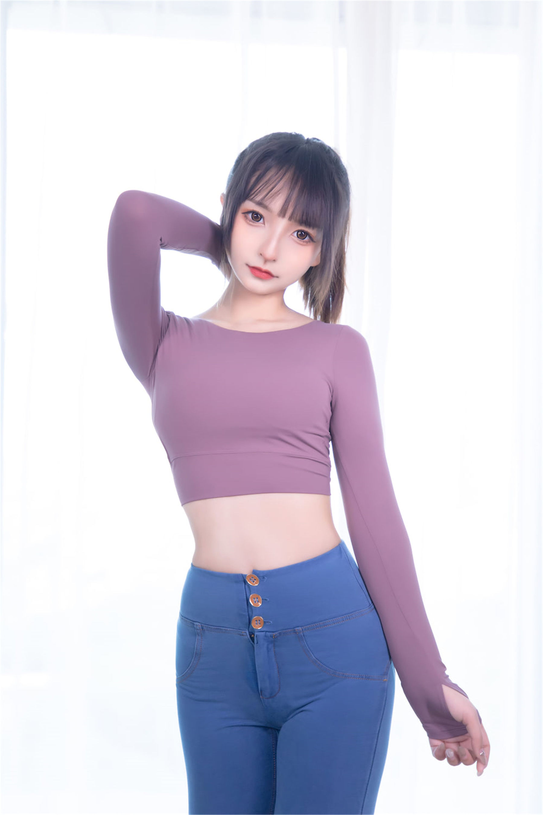 萝莉神楽板真冬之牛仔狂热 Cosplay-第74张