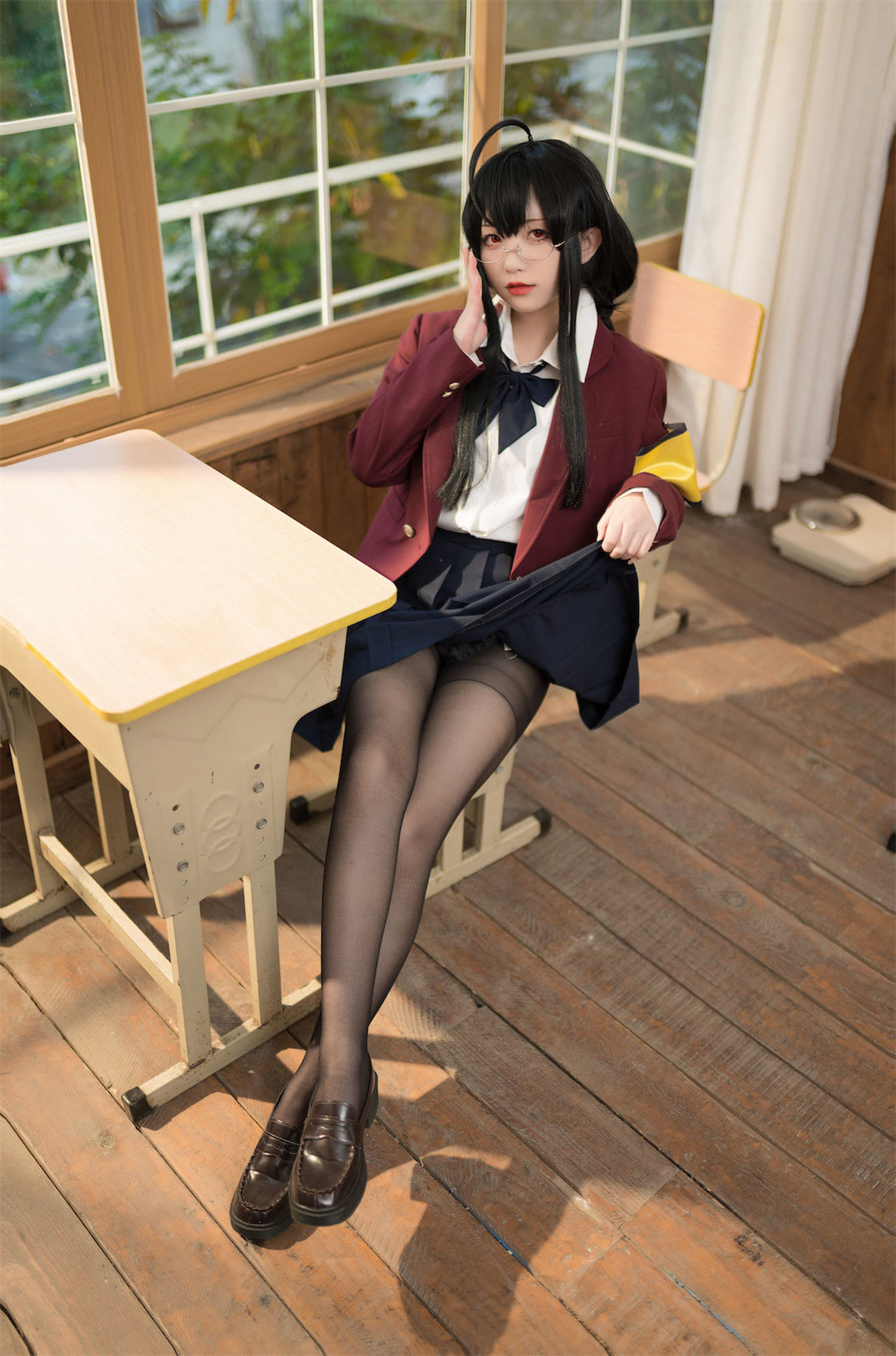 花铃 – 大凤JK放学后风纪委员 Cosplay-第6张