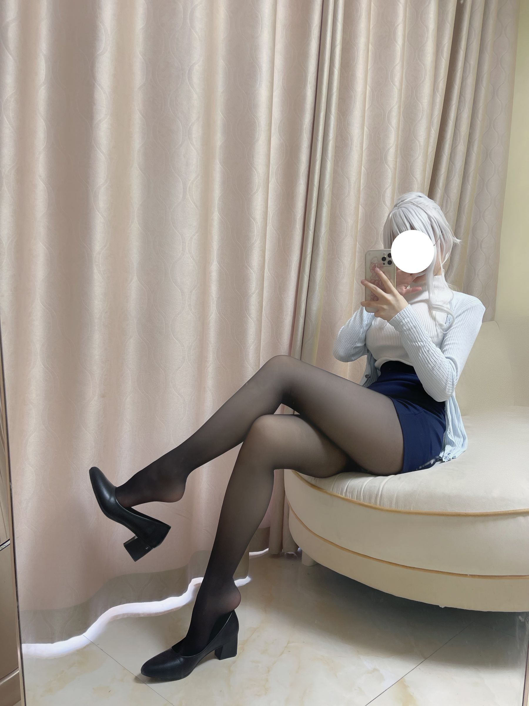 幼愛youmeko – 未亡人雪女 Cosplay-第9张