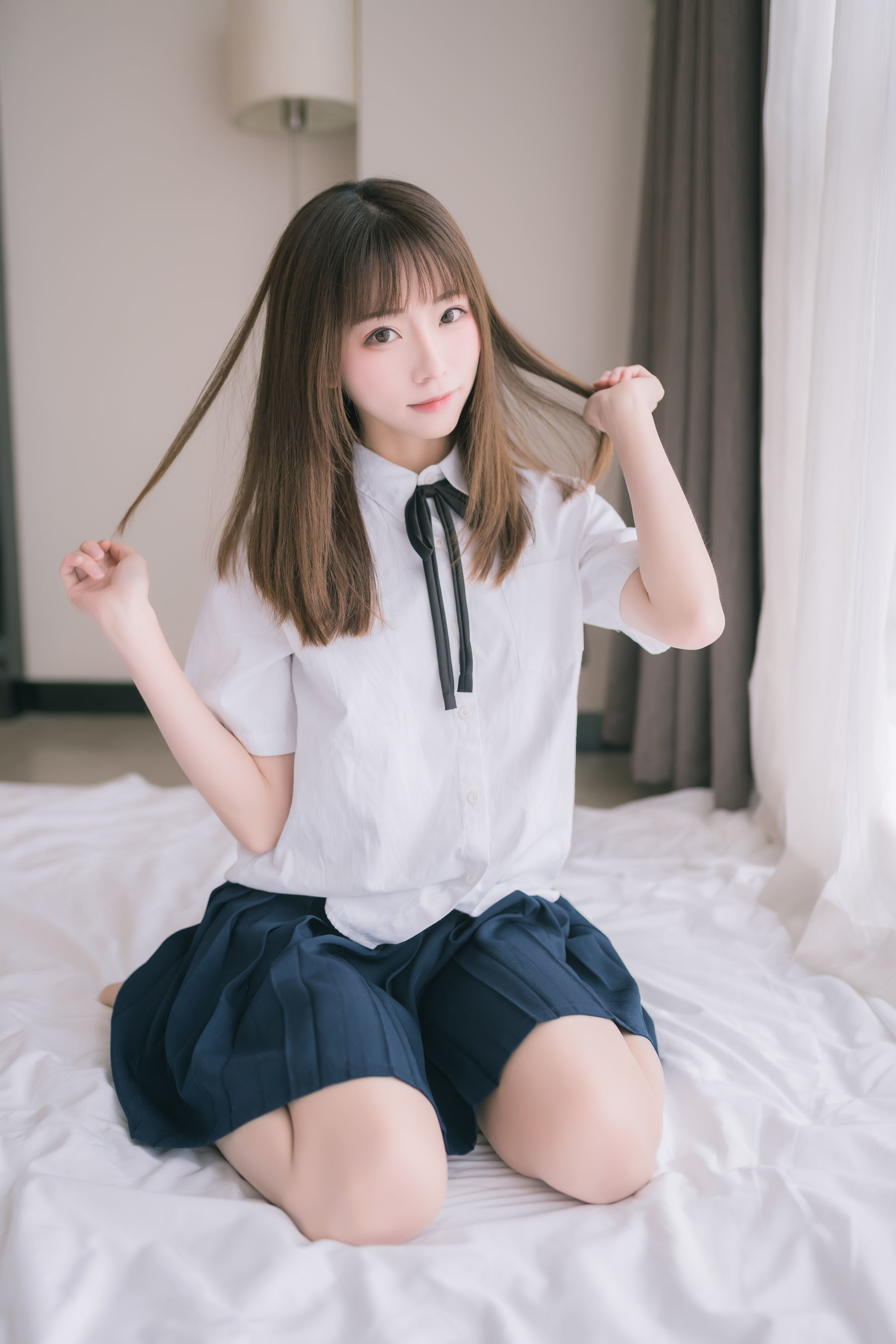动漫博主Kitaro_绮太郎 – JK小姐姐 Cosplay-第13张