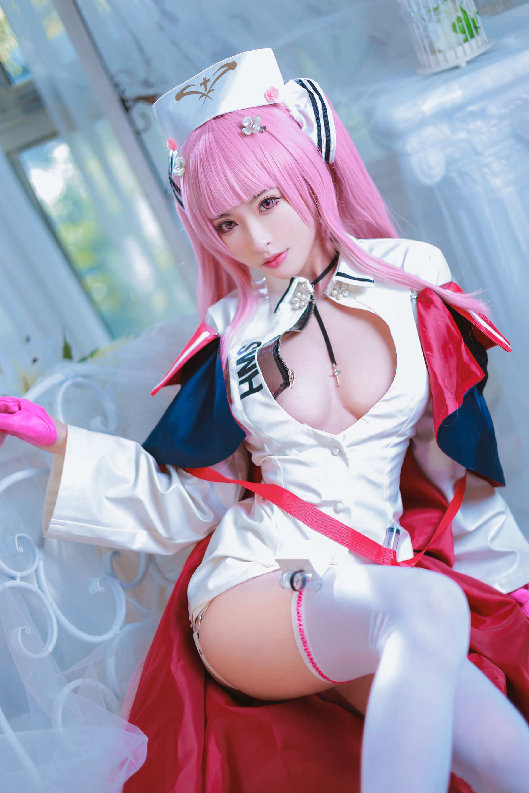 清水由乃 – 英仙座护士服 Cosplay-第52张