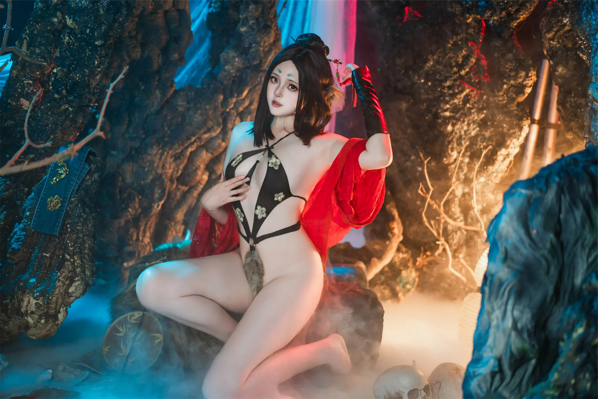Natsuko夏夏子 – 黑神话悟空 萍萍 Cosplay-第54张