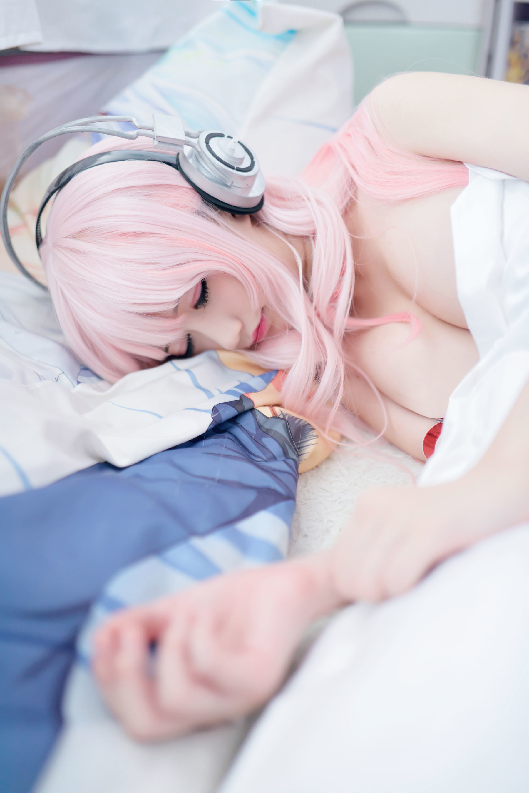 [萝莉COS] NAGISA魔物喵 Super Sonico 索尼子 Cosplay-第13张