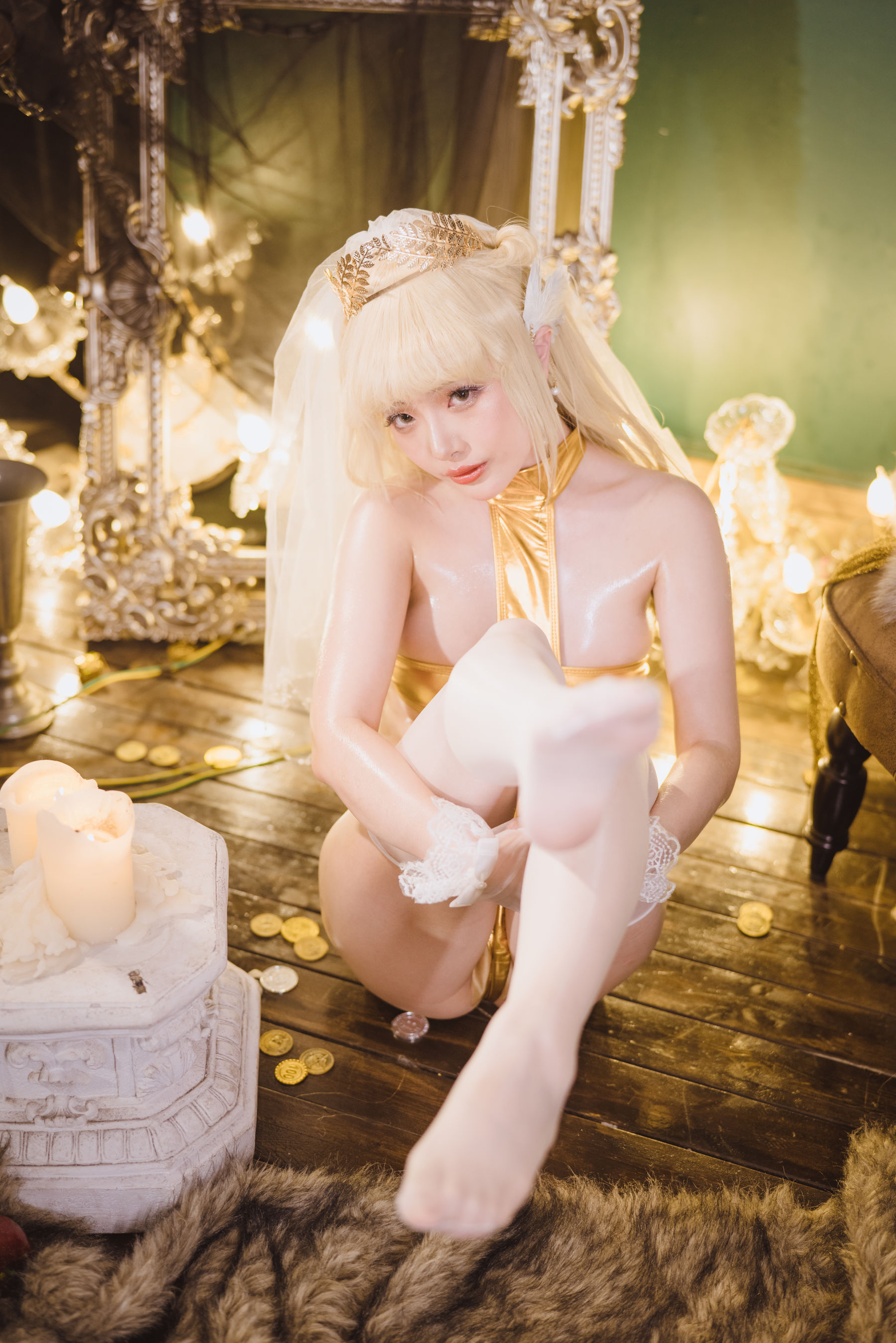 动漫博主雯妹 – 发光精灵 Cosplay-第10张