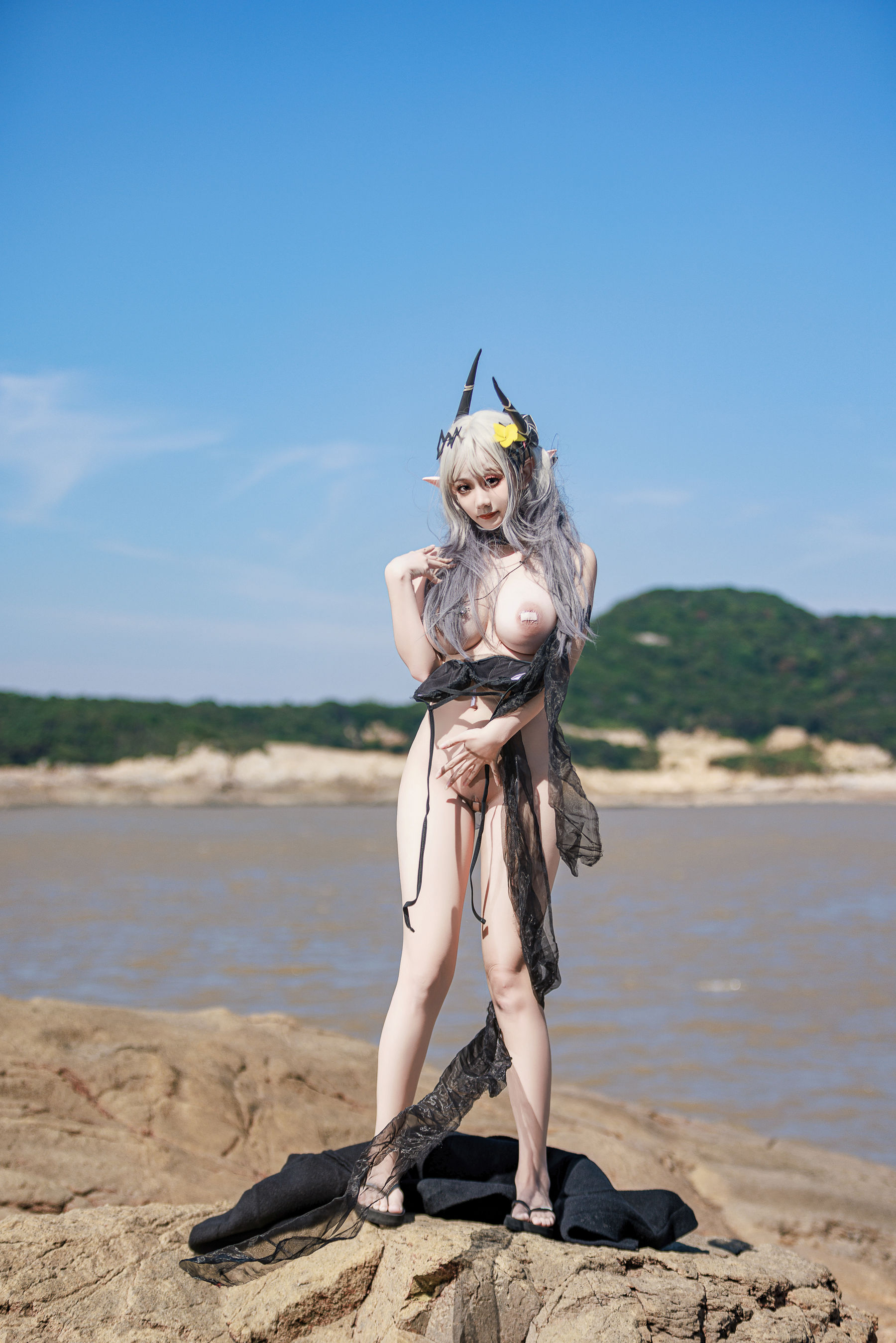 阿雪雪 – 泥岩泳装 Cosplay-第7张