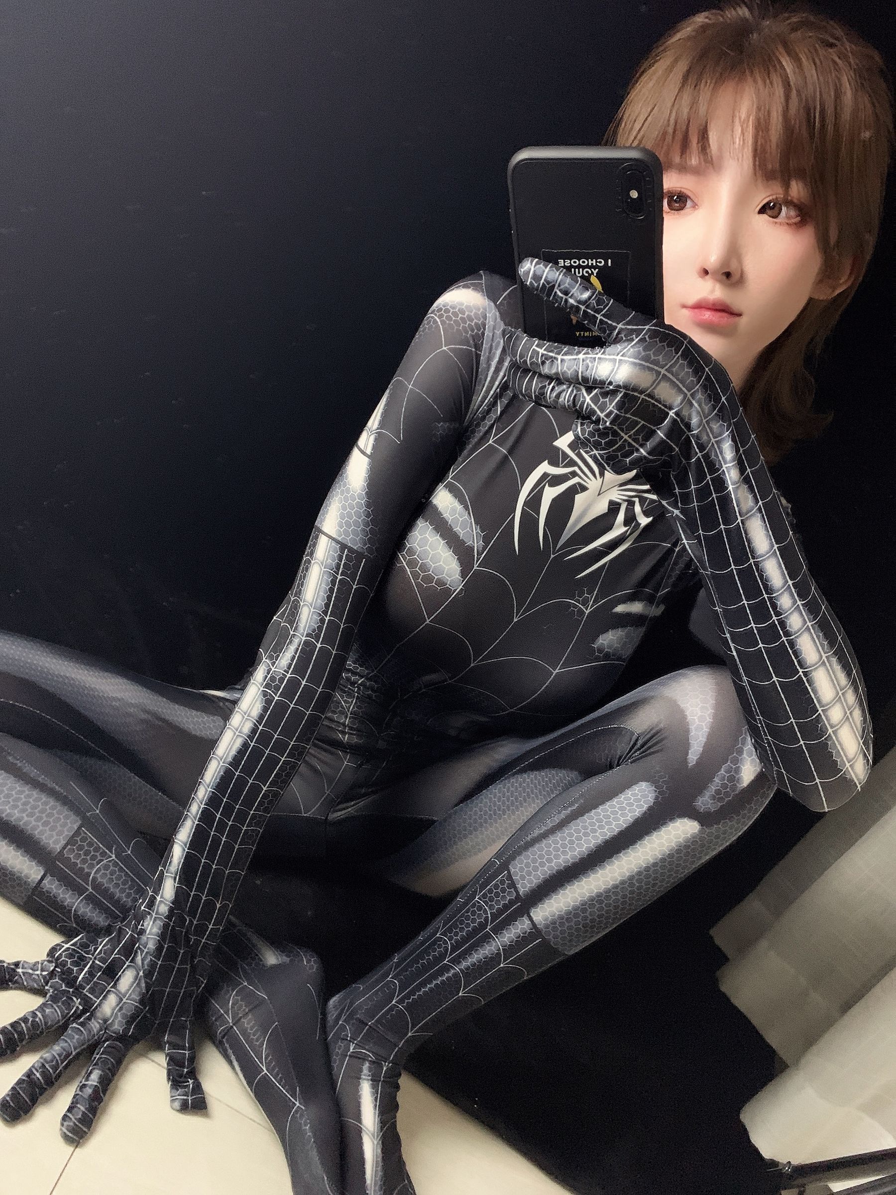 一小央泽 – 黑蜘蛛 Cosplay-第28张