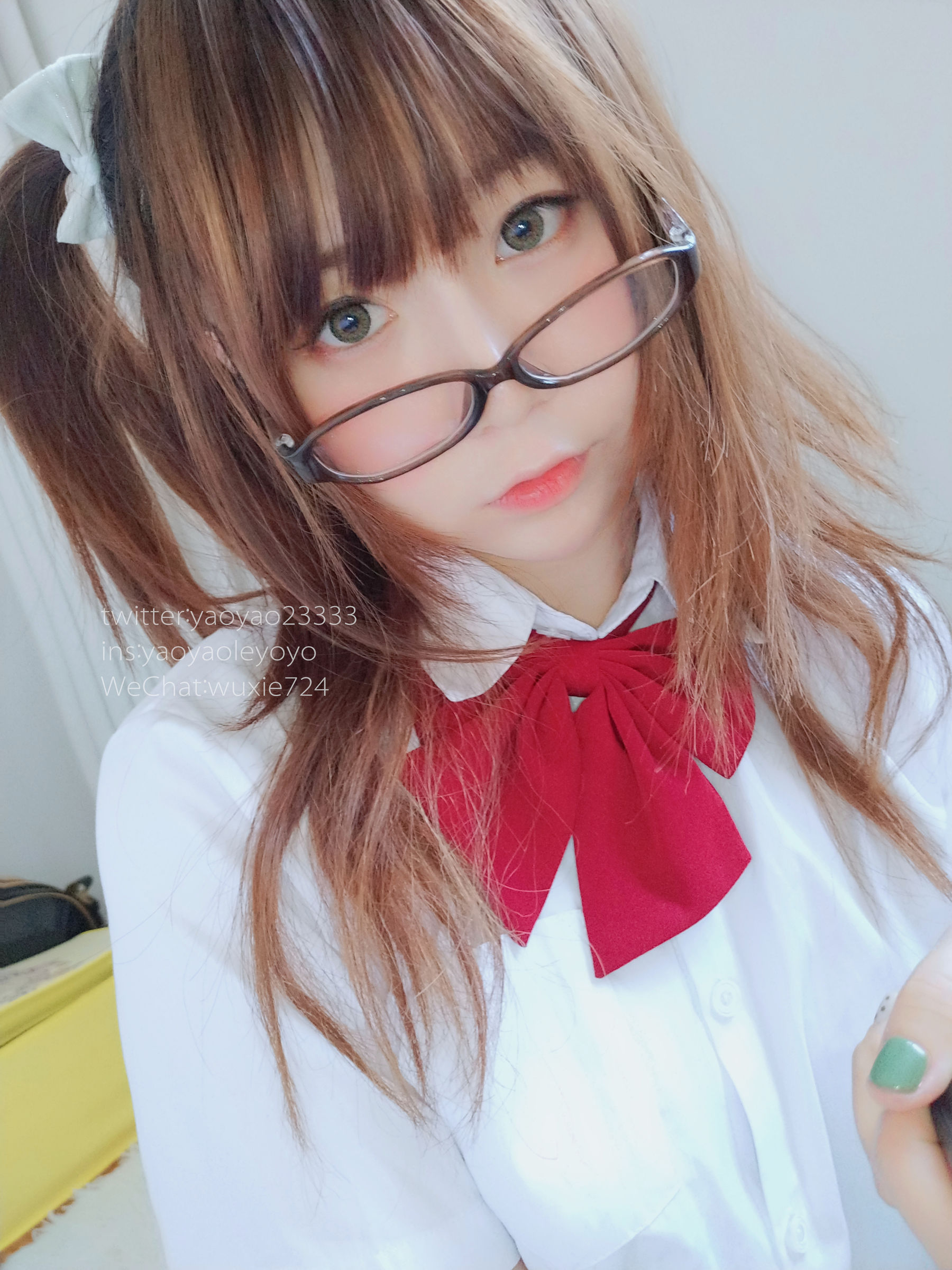 [萝莉COS] 摇摇乐yoyo – 清纯JK小学妹 Cosplay-第14张