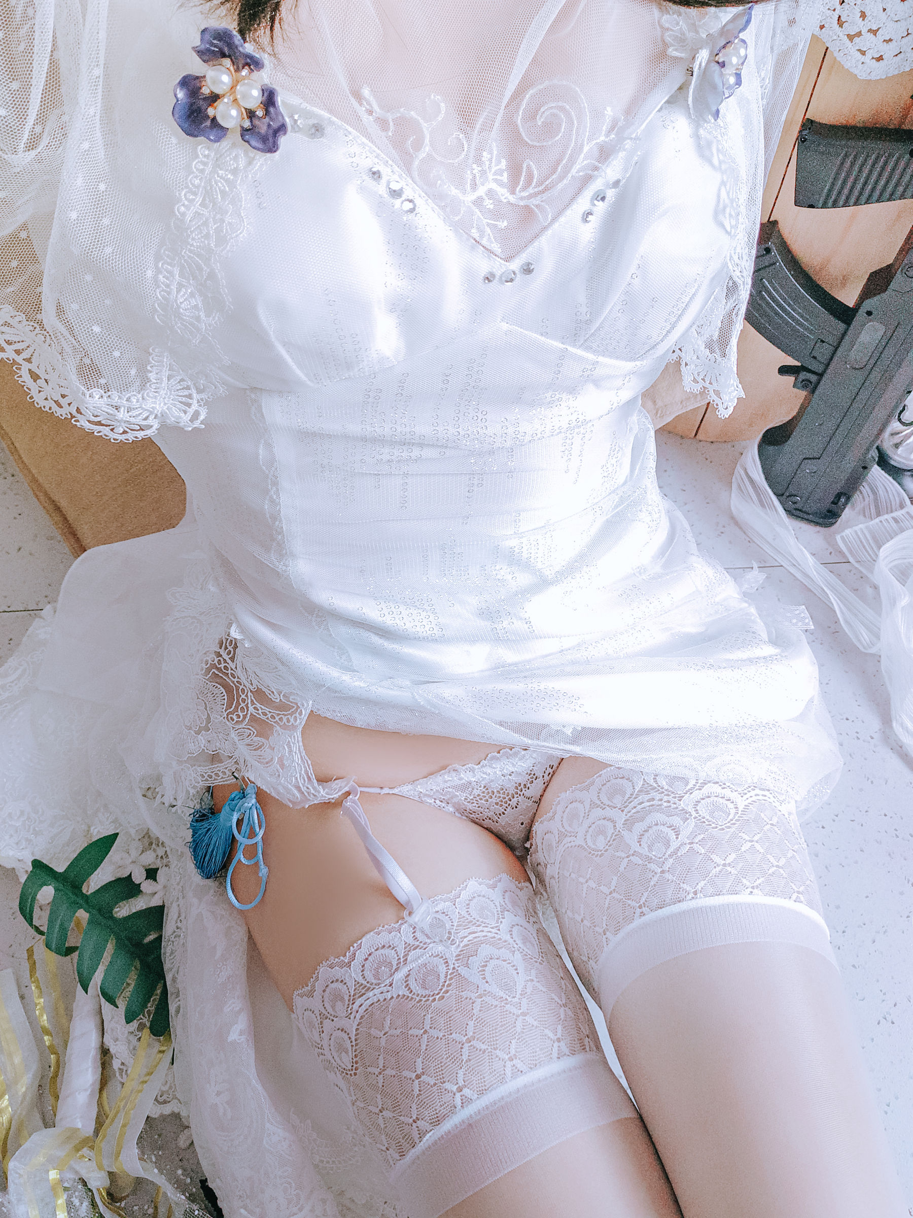 松本甜奈姣 – 95式婚纱 Cosplay-第4张