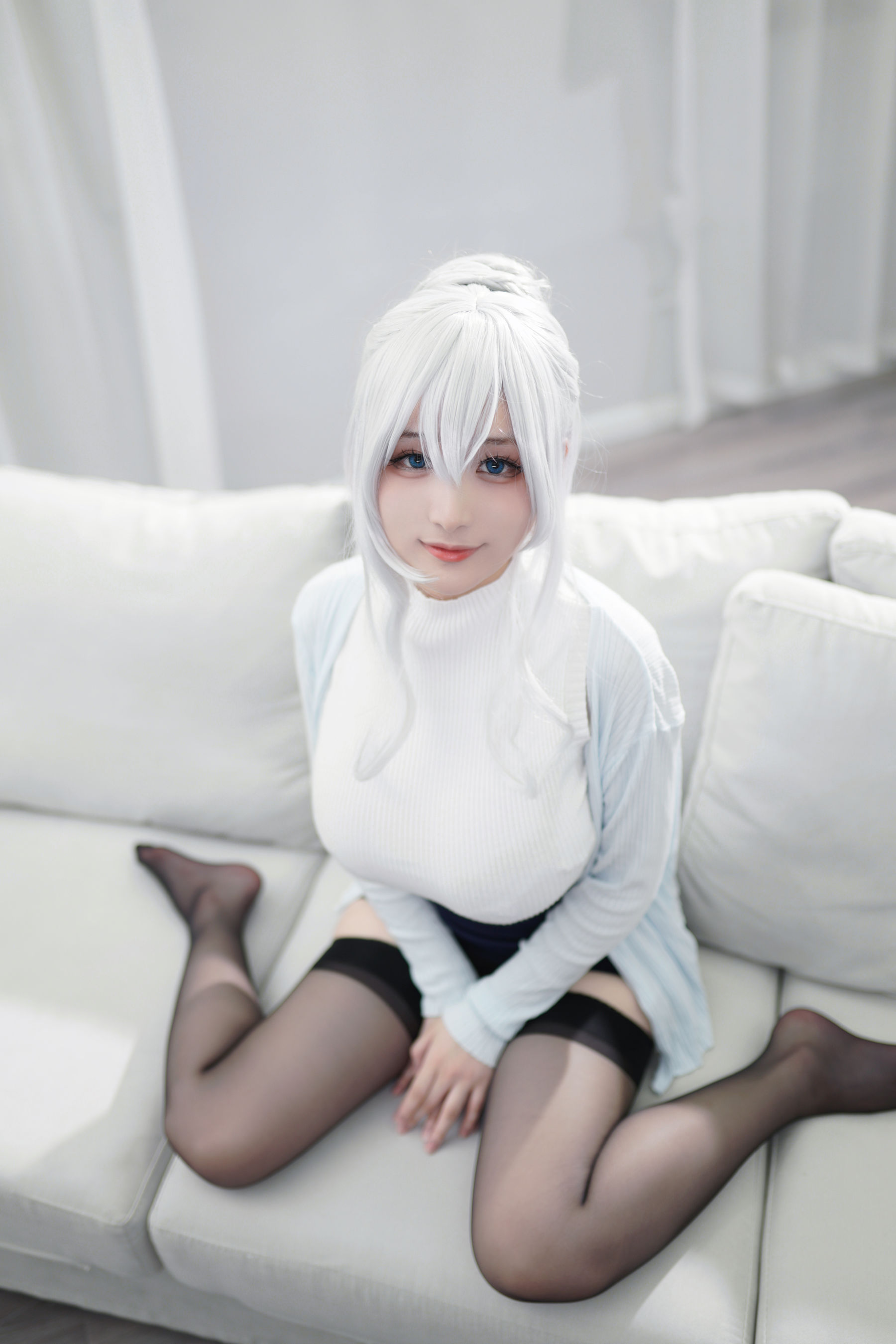 幼愛youmeko – 未亡人雪女 Cosplay-第69张