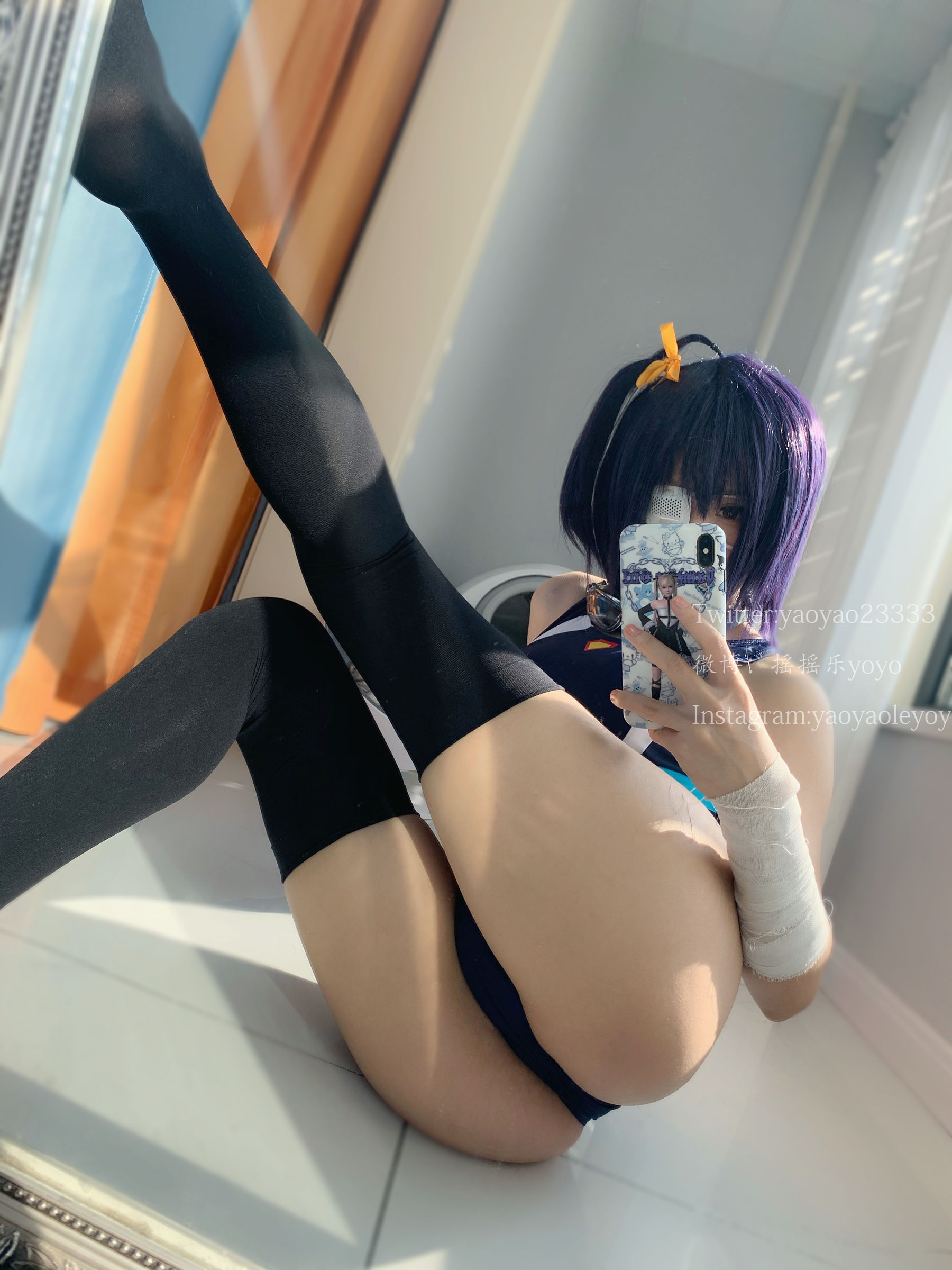 萌妹子Coser摇摇乐yoyo 六花 Cosplay-第50张