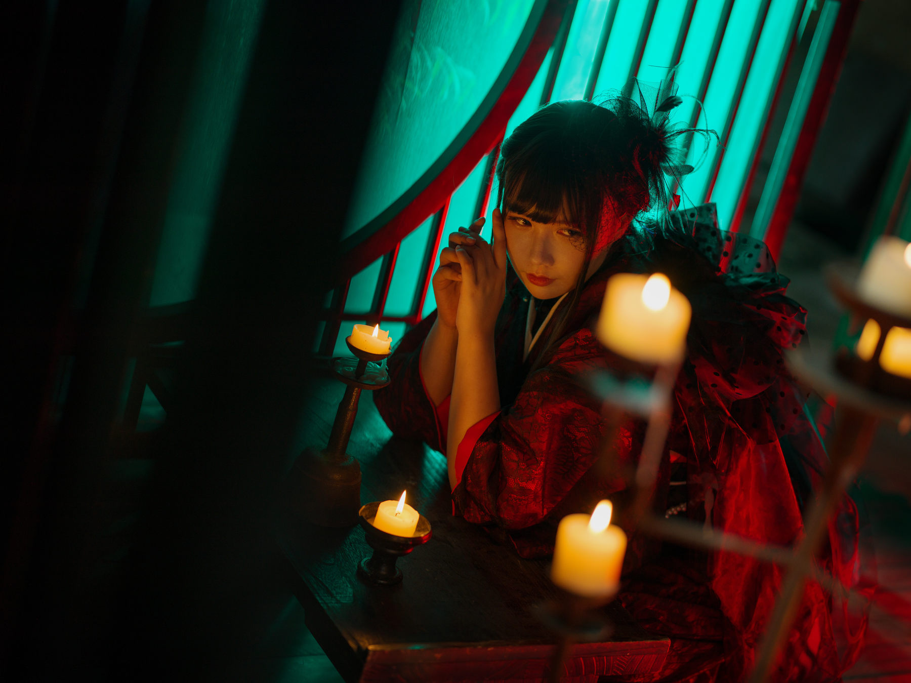 麻花麻花酱 – 兽耳和服 Cosplay-第86张