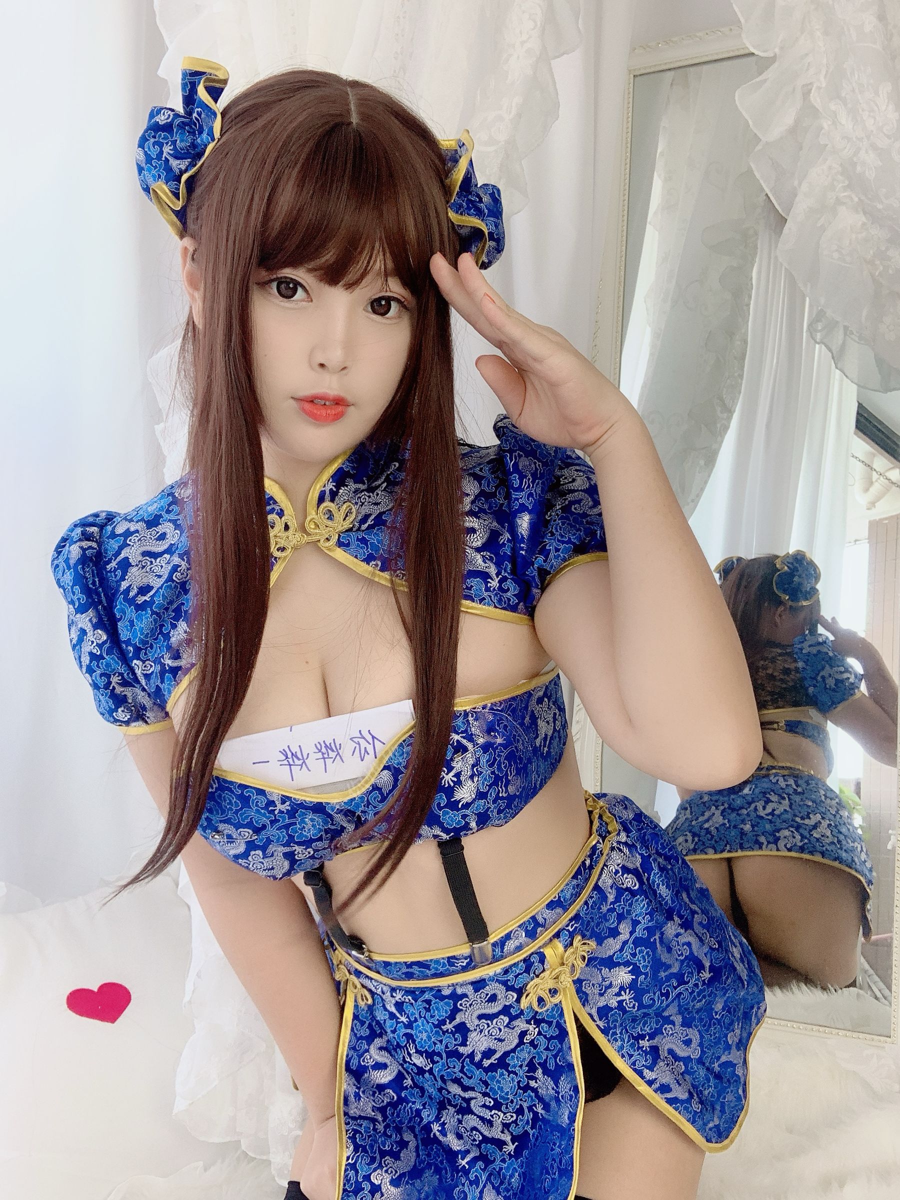 [Cosplay写真] 萌系小姐姐-白烨- – 功夫旗袍 Cosplay-第4张