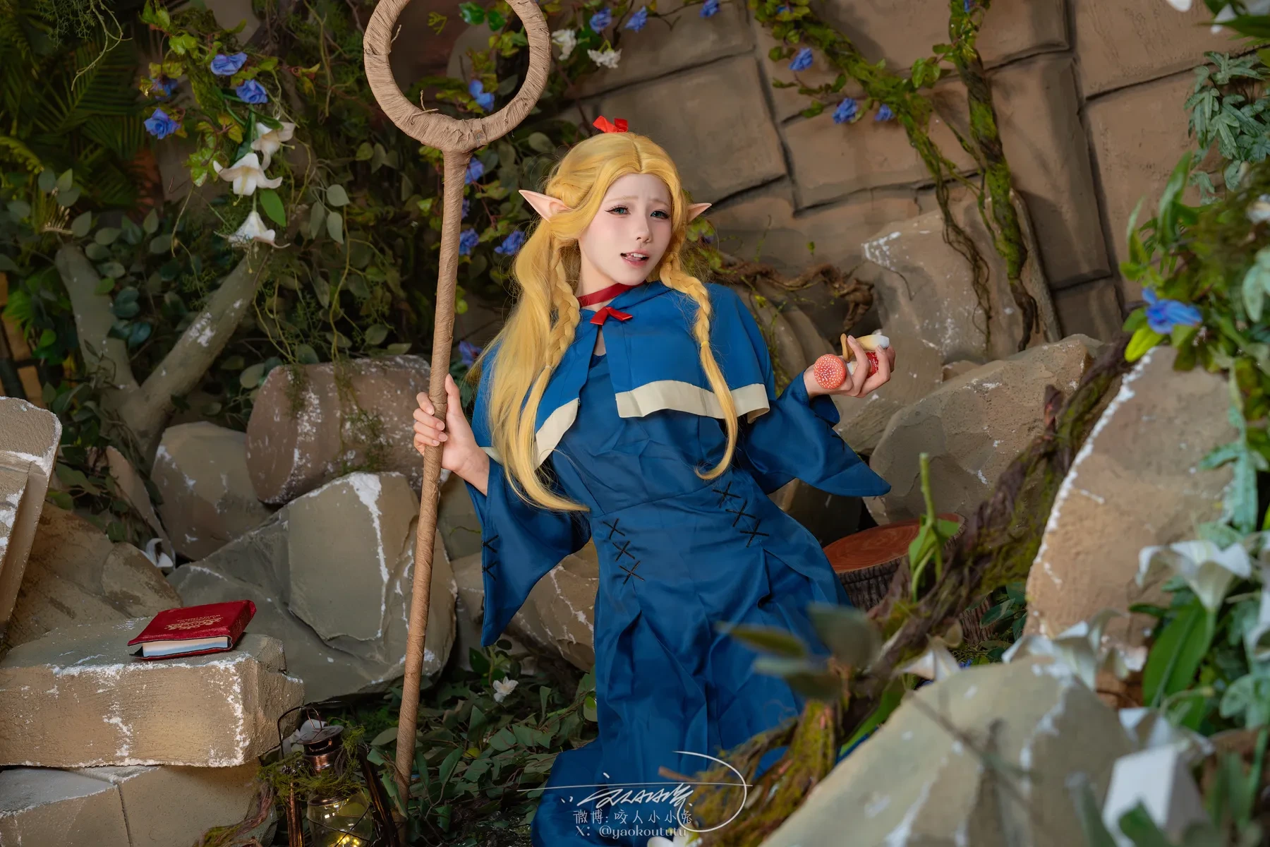 咬一口兔娘 – 7月作品『迷宫菇生食指南』[74P] Cosplay-第72张
