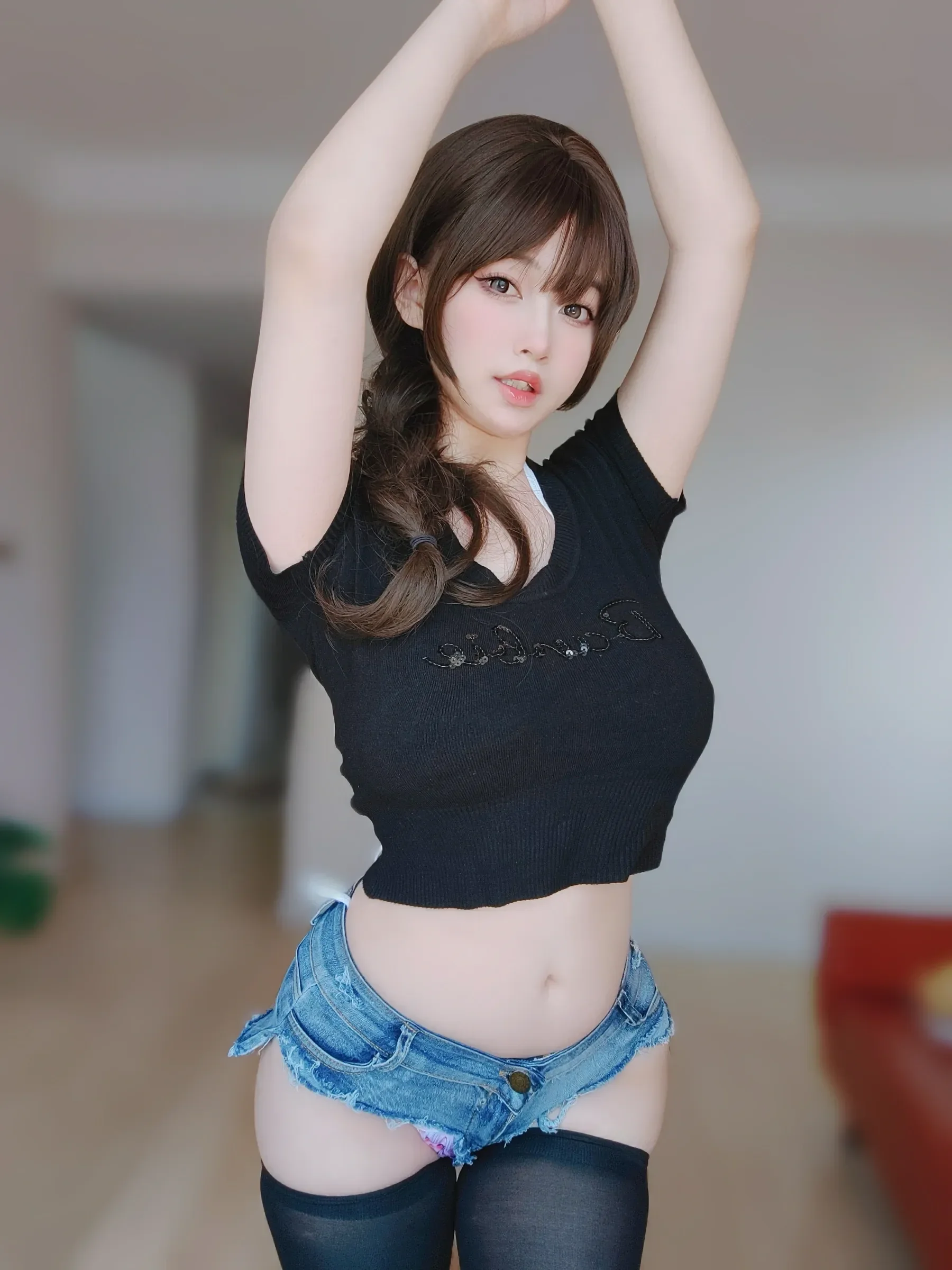 女主K – 性感一夏 Cosplay-第38张