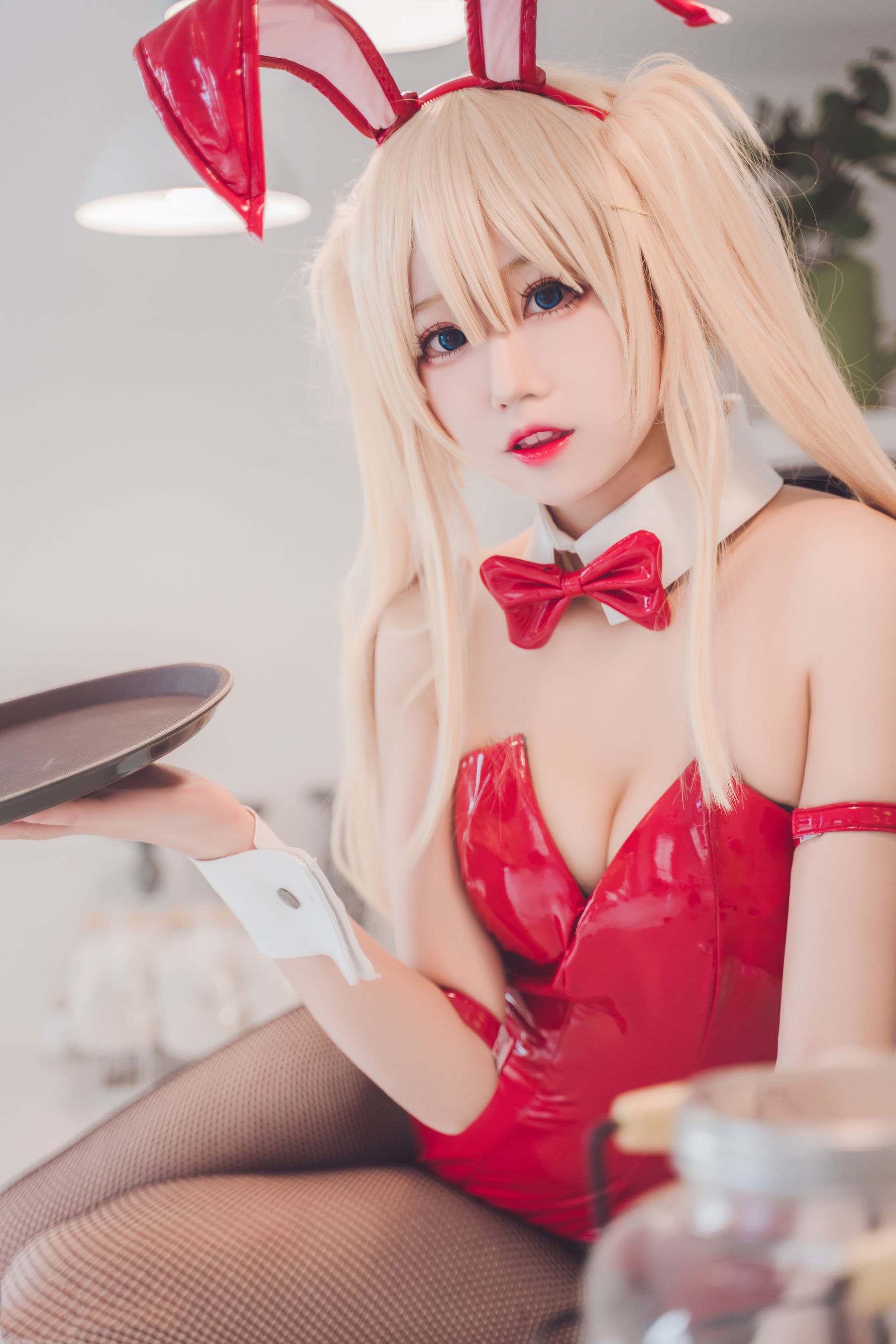 [Cosplay写真] 猫君君MaoJun – 英梨梨兔女郎 Cosplay-第18张