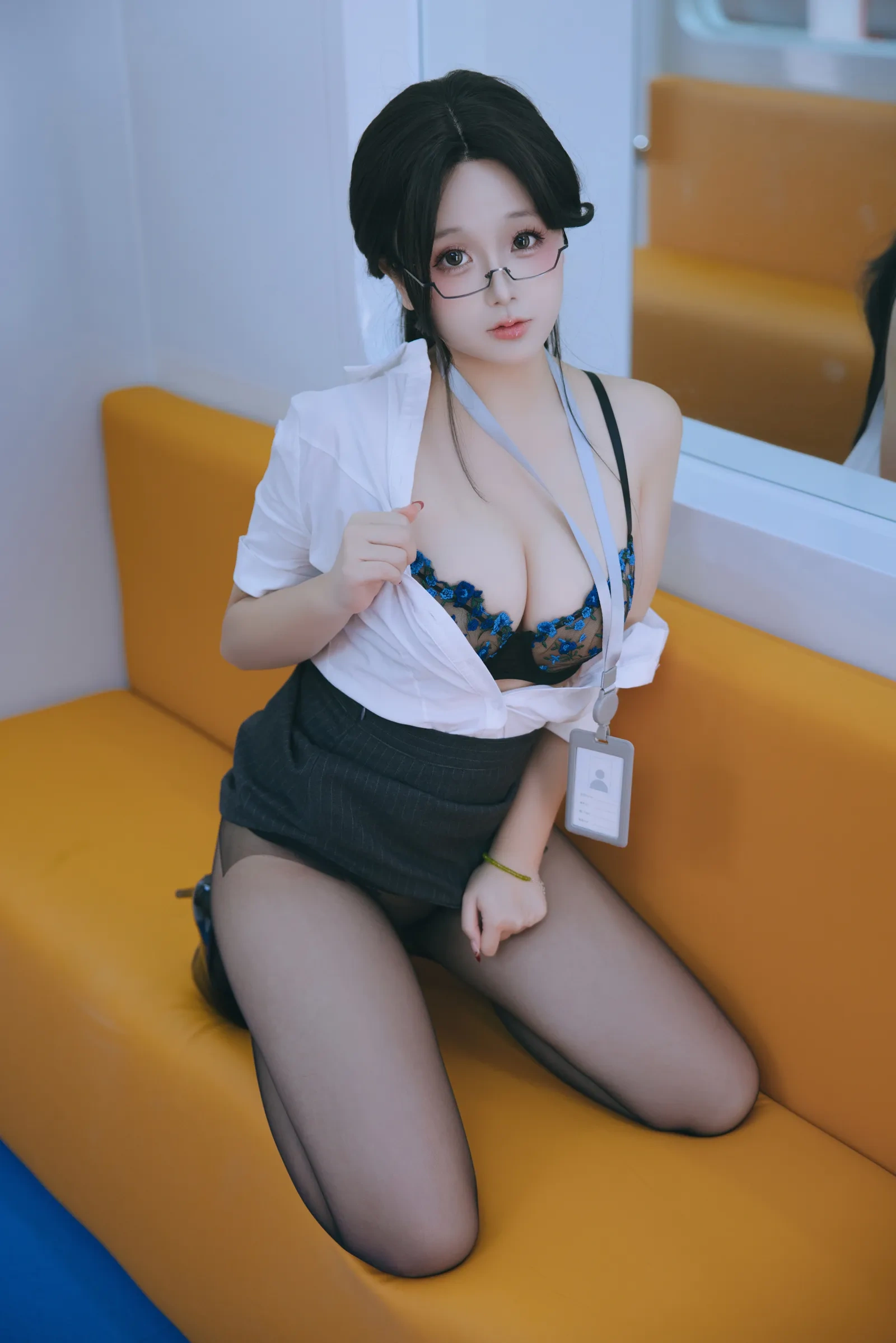 日奈娇 – 地铁OL Cosplay-第18张