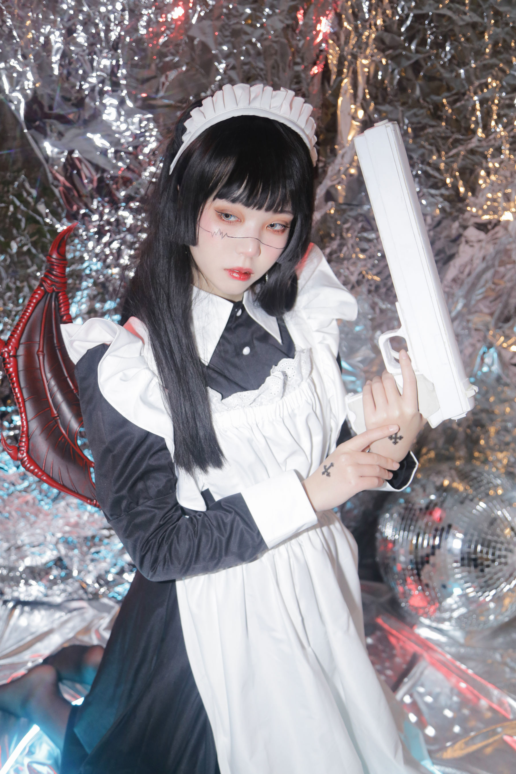 可爱妹子Fushii_海堂 – 生化女仆 Cosplay-第28张