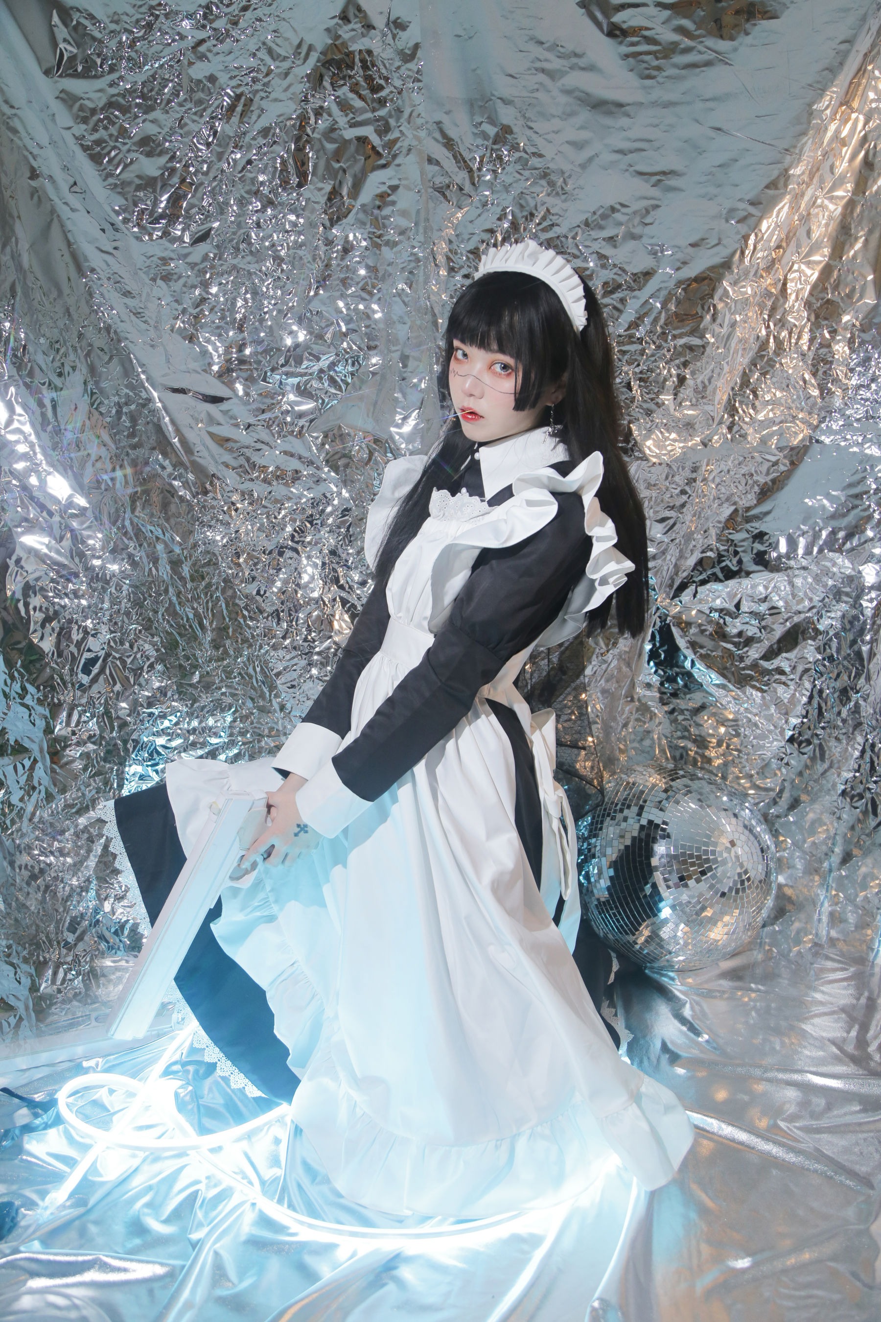 可爱妹子Fushii_海堂 – 生化女仆 Cosplay-第11张