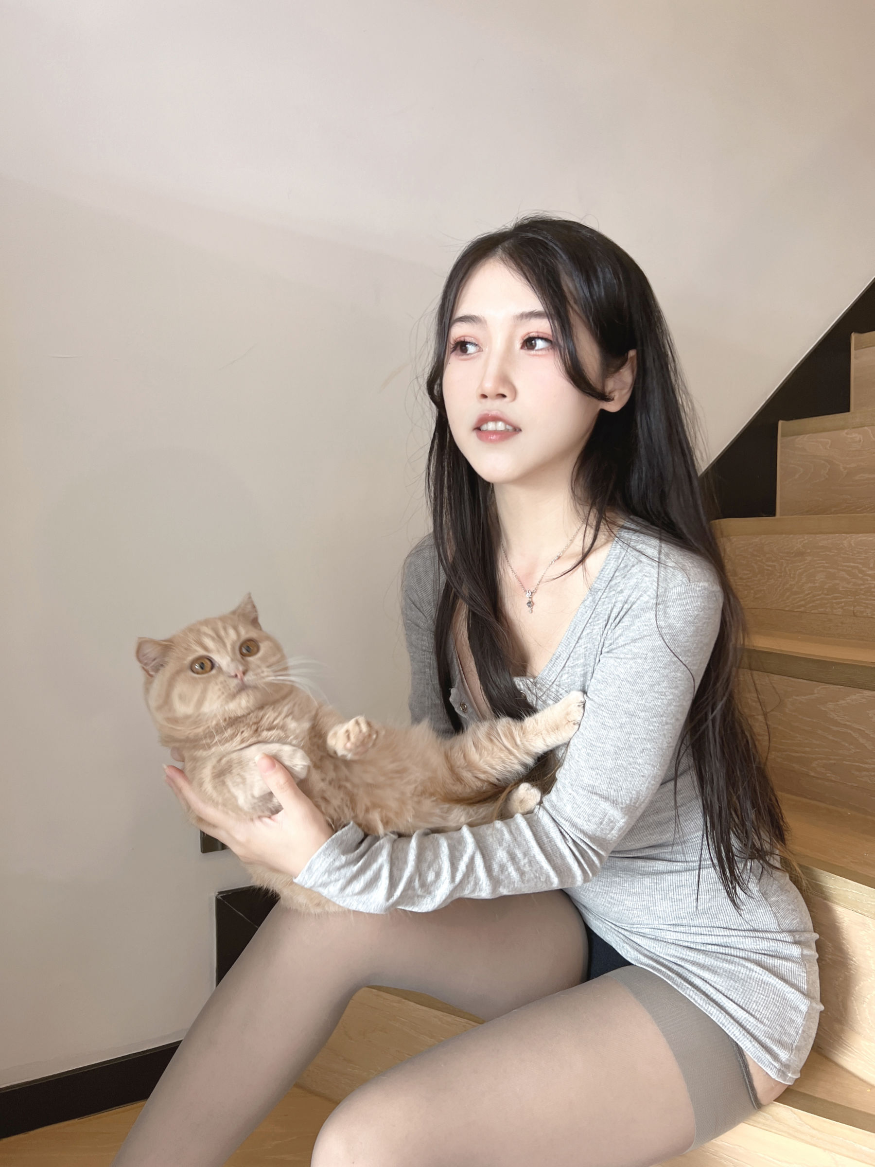 微博人气Coser不呆猫 – 居家猫猫女友 Cosplay-第8张