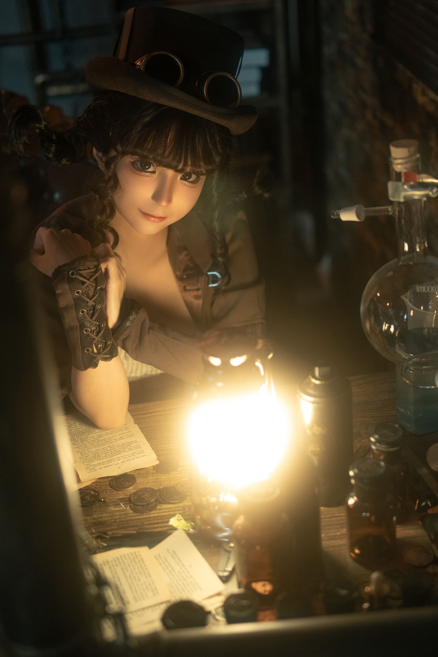 动漫博主蠢沫沫 – 蒸汽少女 Cosplay-第1张