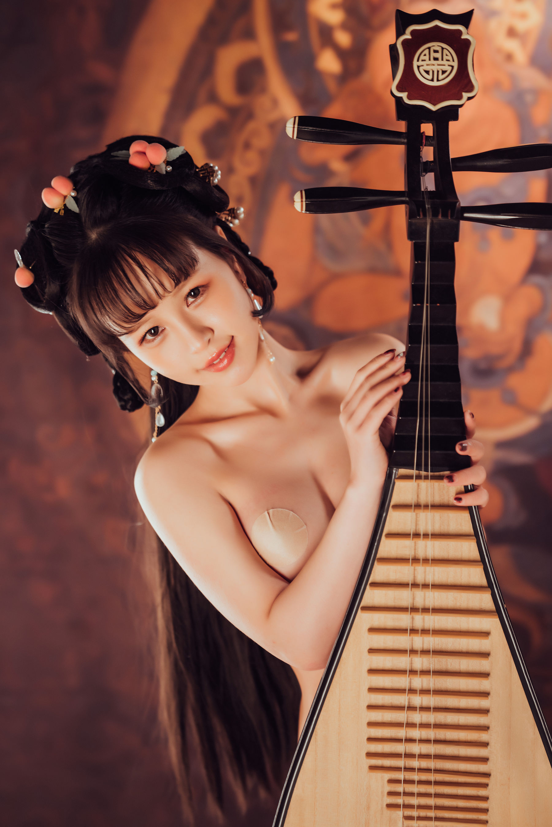 美少女晕崽 – 小琵琶精 Cosplay-第19张