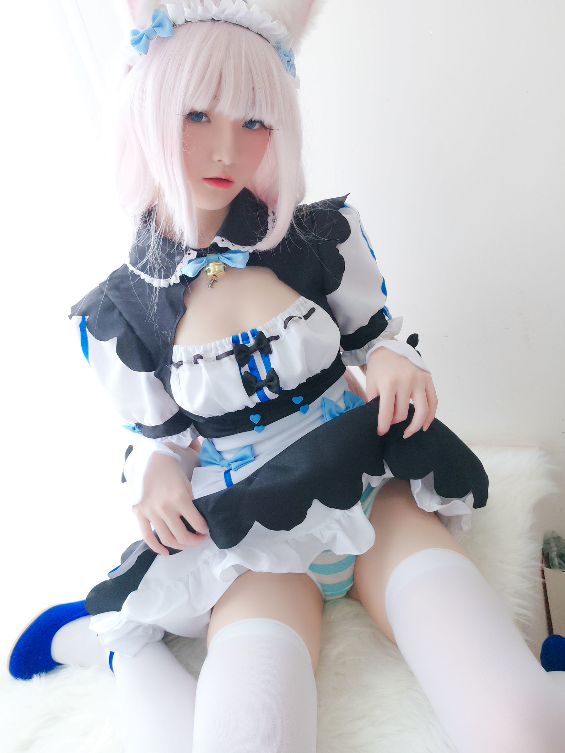 [萝莉COS] 一小央泽 – 猫娘香子兰 Cosplay-第29张
