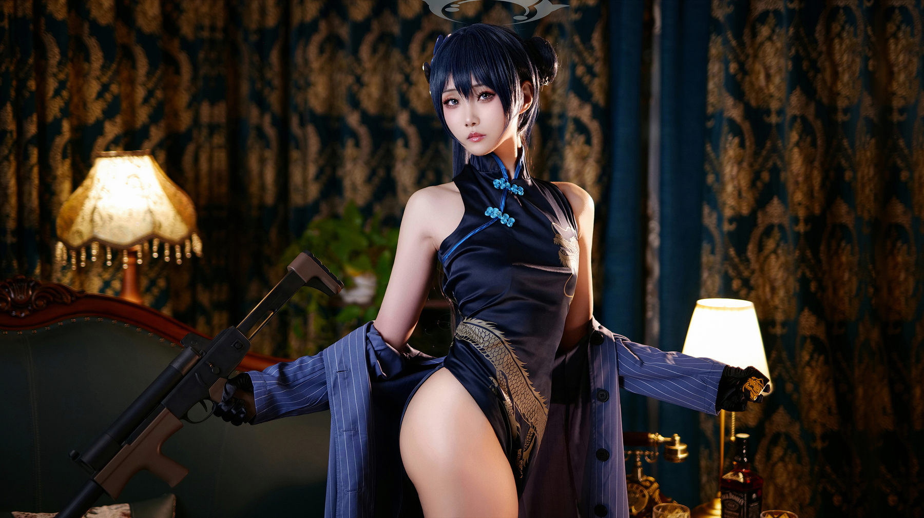 曉美媽 – 碧蓝档案 妃咲 Cosplay-第68张