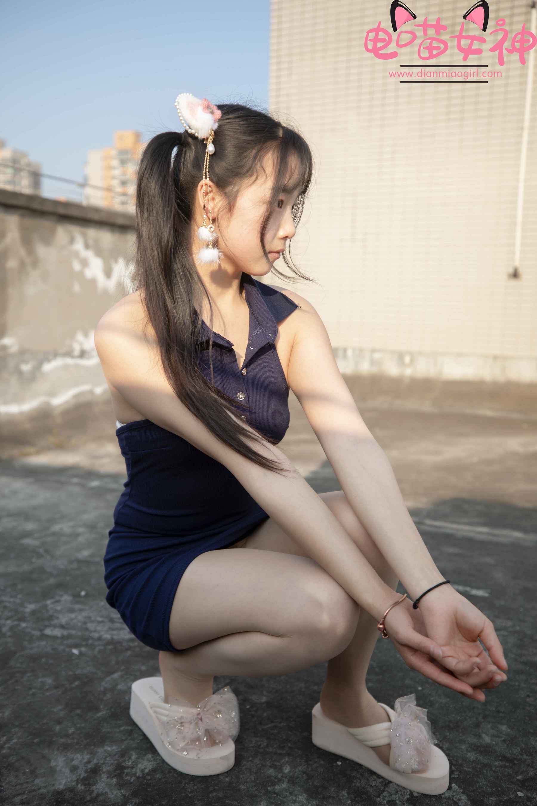 电喵女神 – 灵唯 天台 Cosplay-第60张