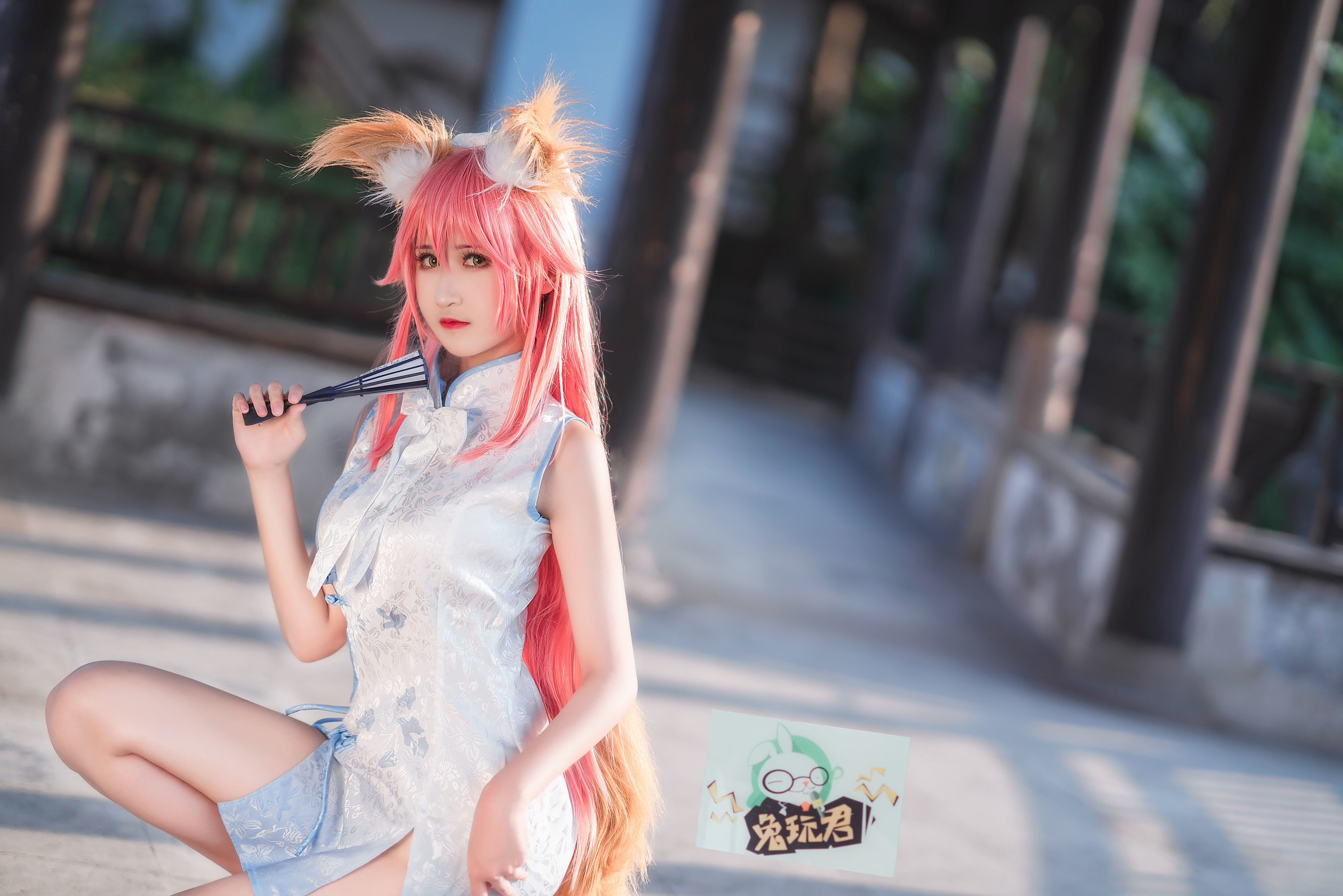 微博妹子三度_69 旗袍玉藻前 Cosplay-第26张