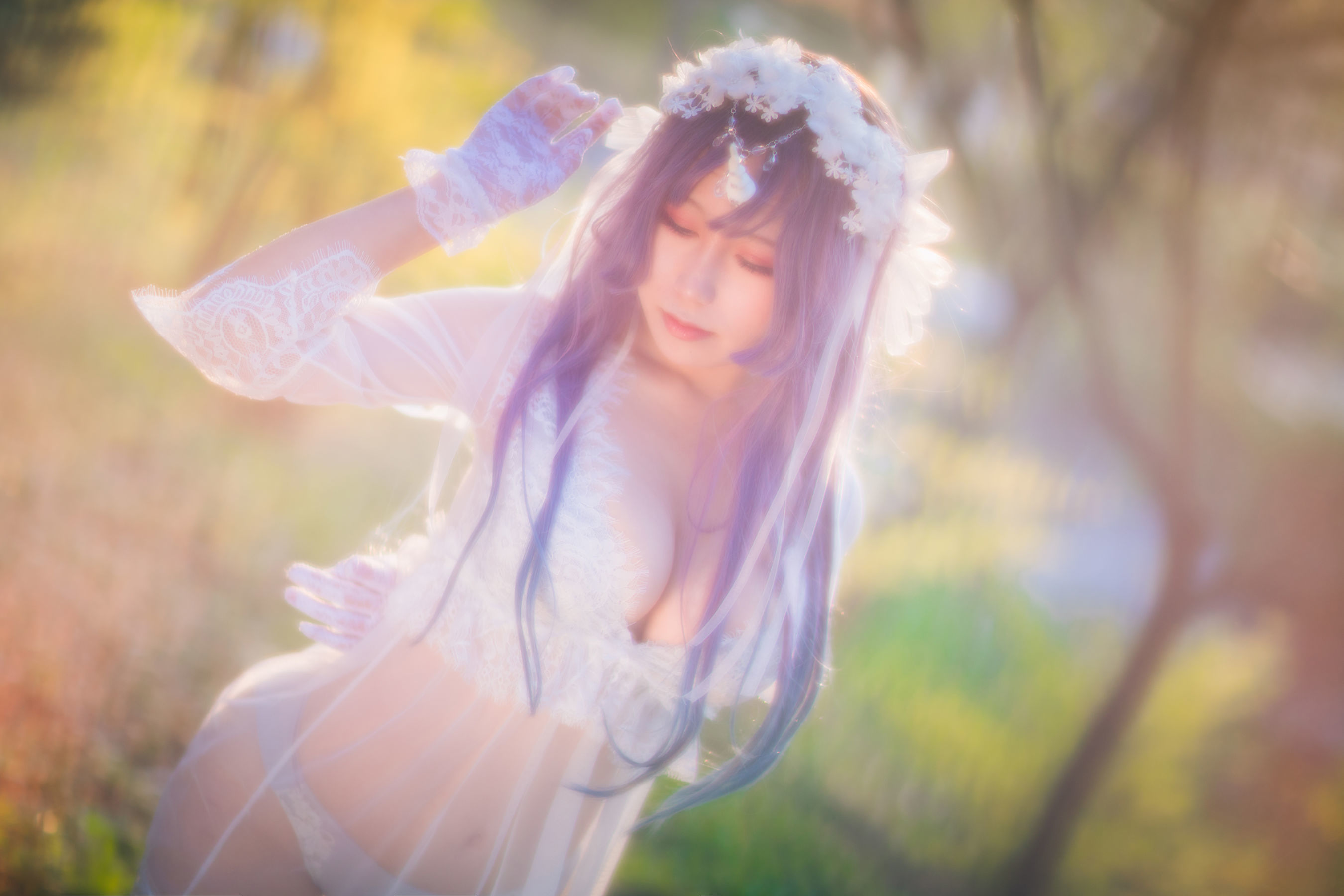 动漫博主从从从从鸾 独角兽 Cosplay-第24张