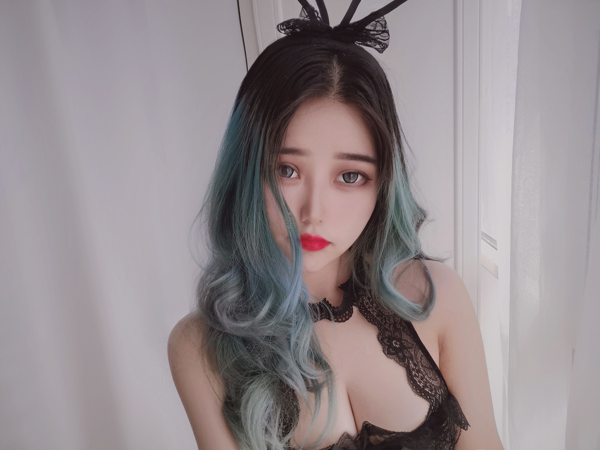 eloise软软 – 小粉盒黑兔子 Cosplay-第72张