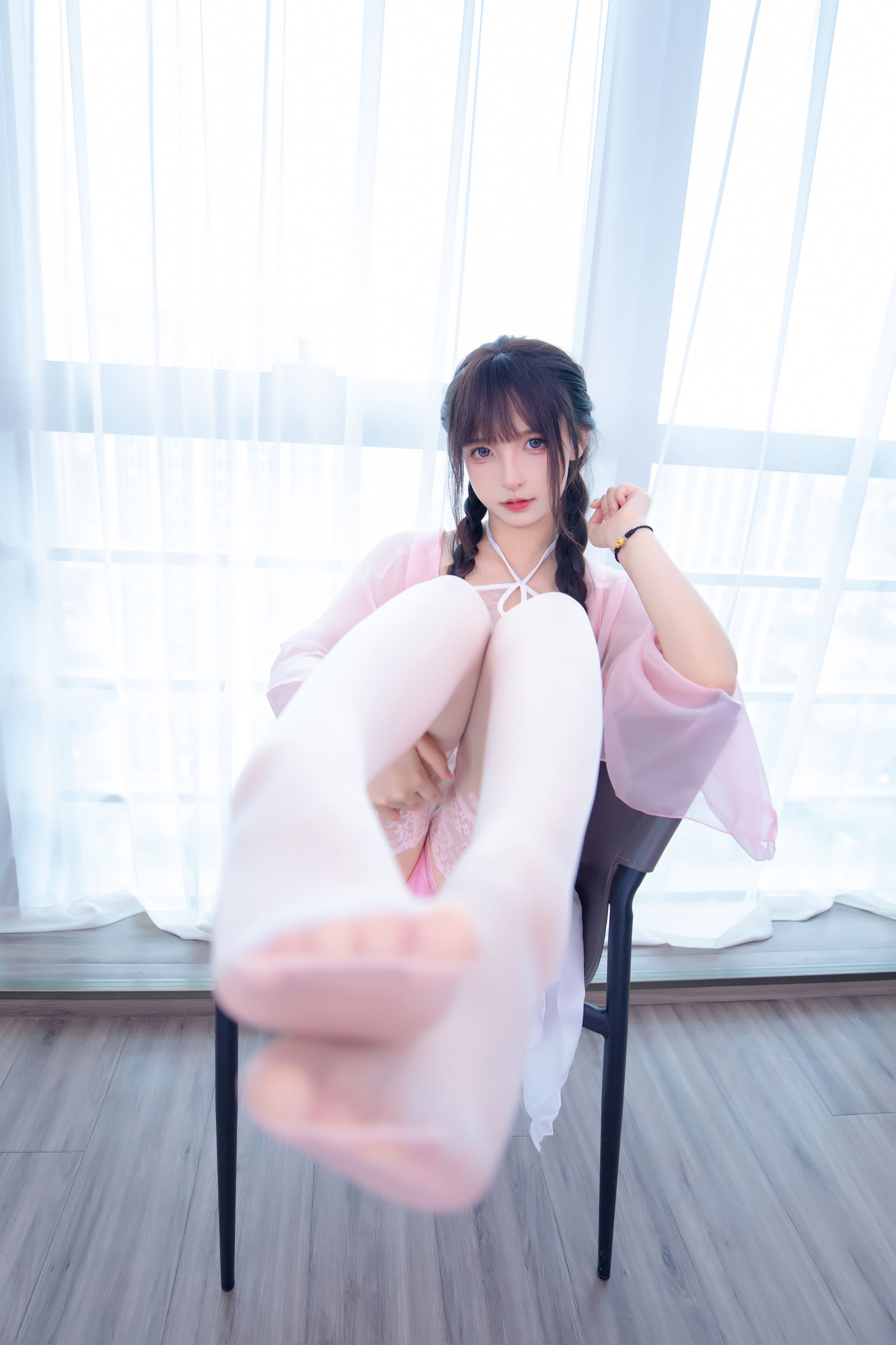 萝莉神楽板真冬 之桃花潭水 Cosplay-第30张